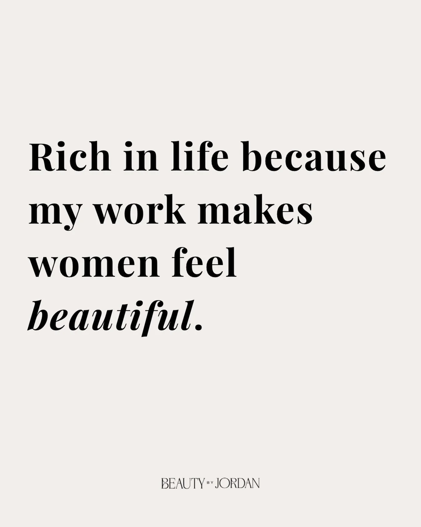 When I first became an esthetician, I thought about the service. The technique. The results. How well I was performing my craft. 

I never really thought about the emotional impact that came with it.

Then I started noticing the little things&mdash;a