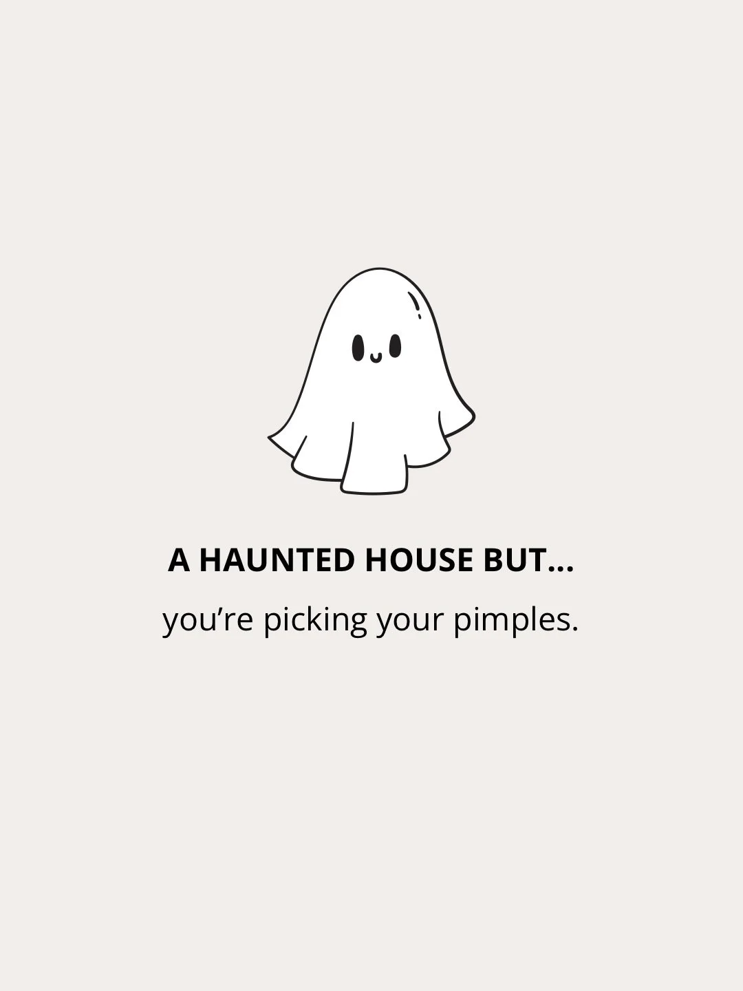 Some things are scarier than a haunted house&hellip; 👻

Your skin deserves better. 🤍