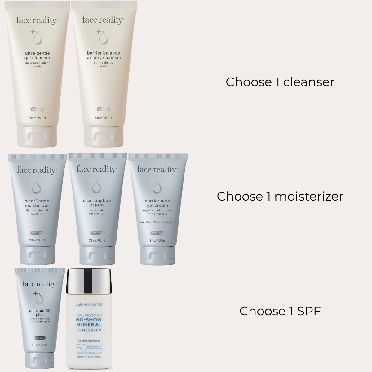 Create your own Preteen/Teen Skincare Kit