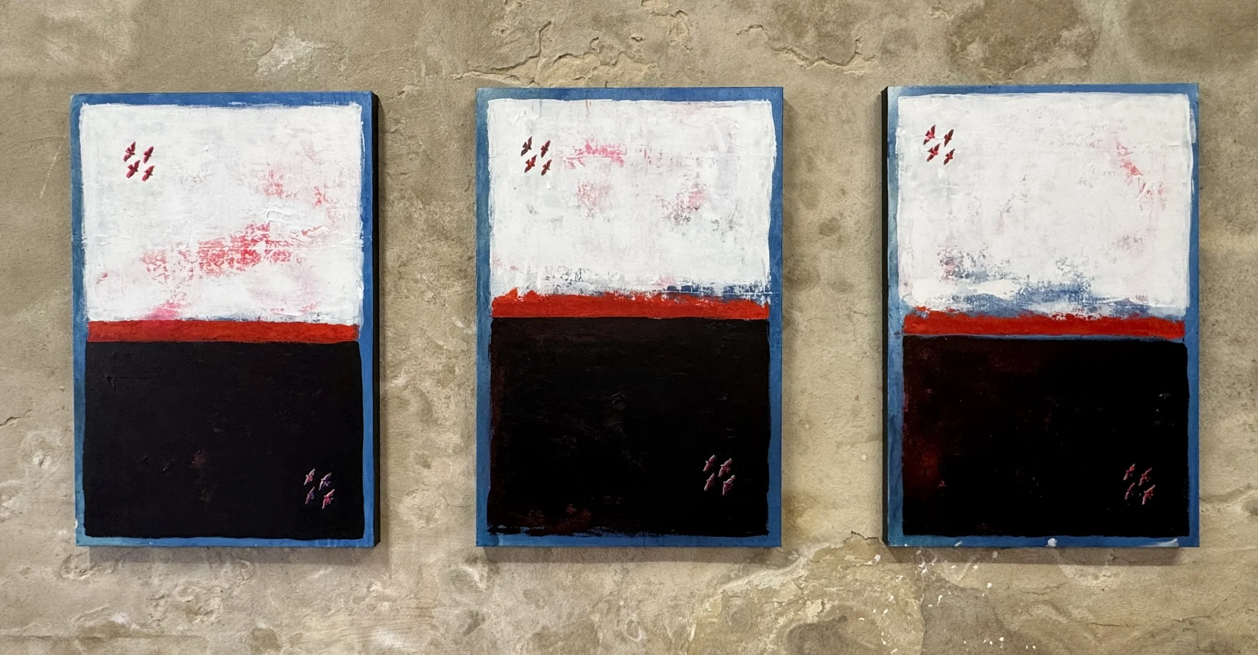 Birds Flying Somewhere