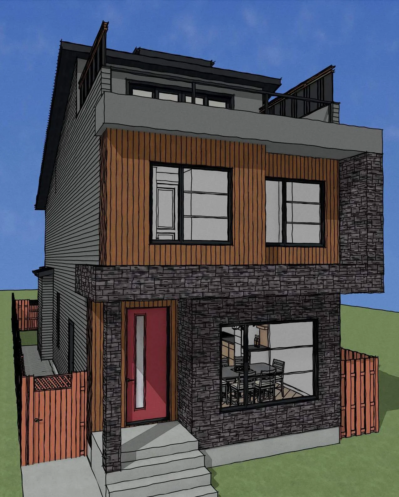 New Home Build: Bonnie Doon, Edmonton