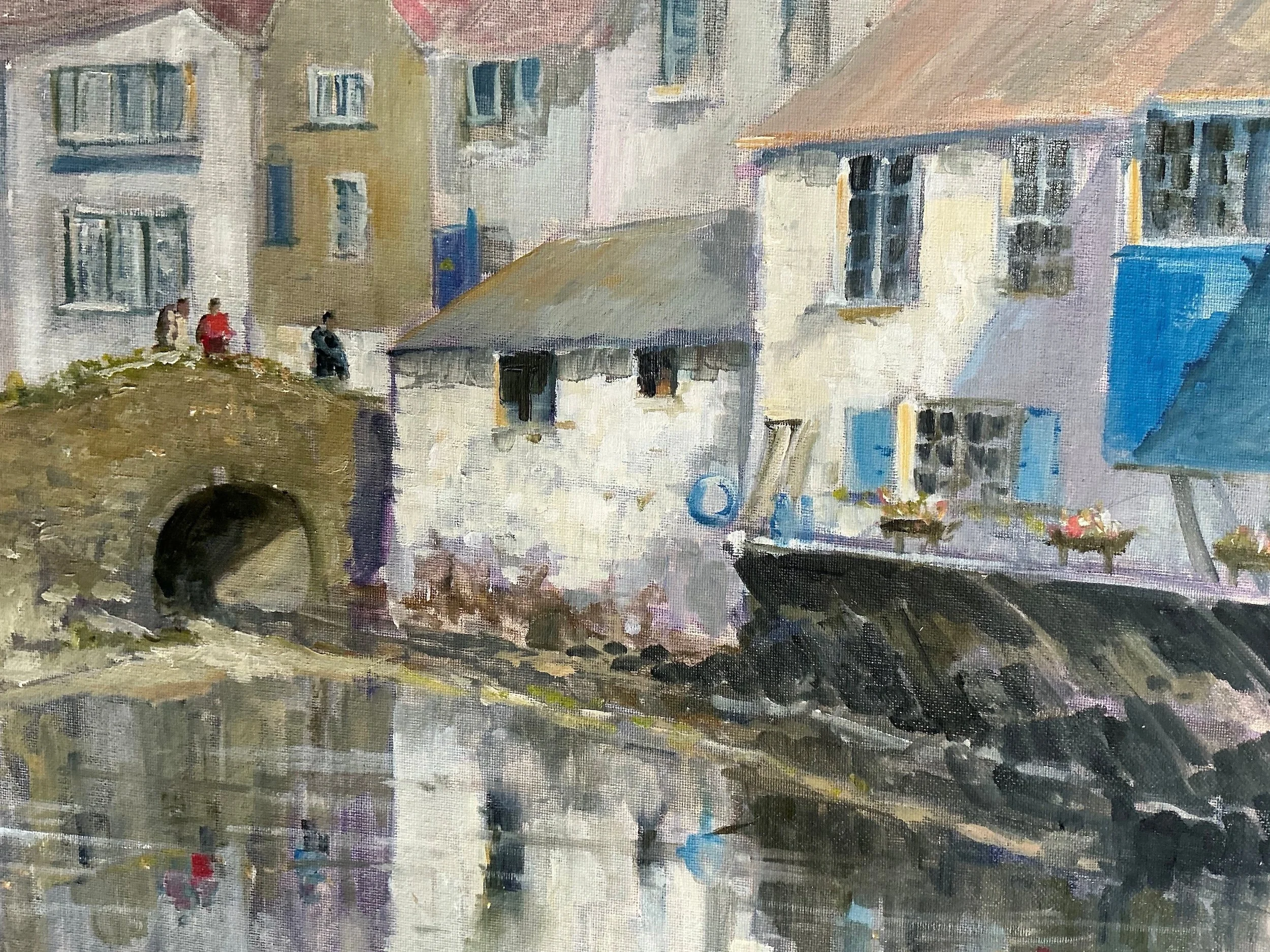 Polperro - Oil on Canvas - 40 x 30cm (Framed) - £500