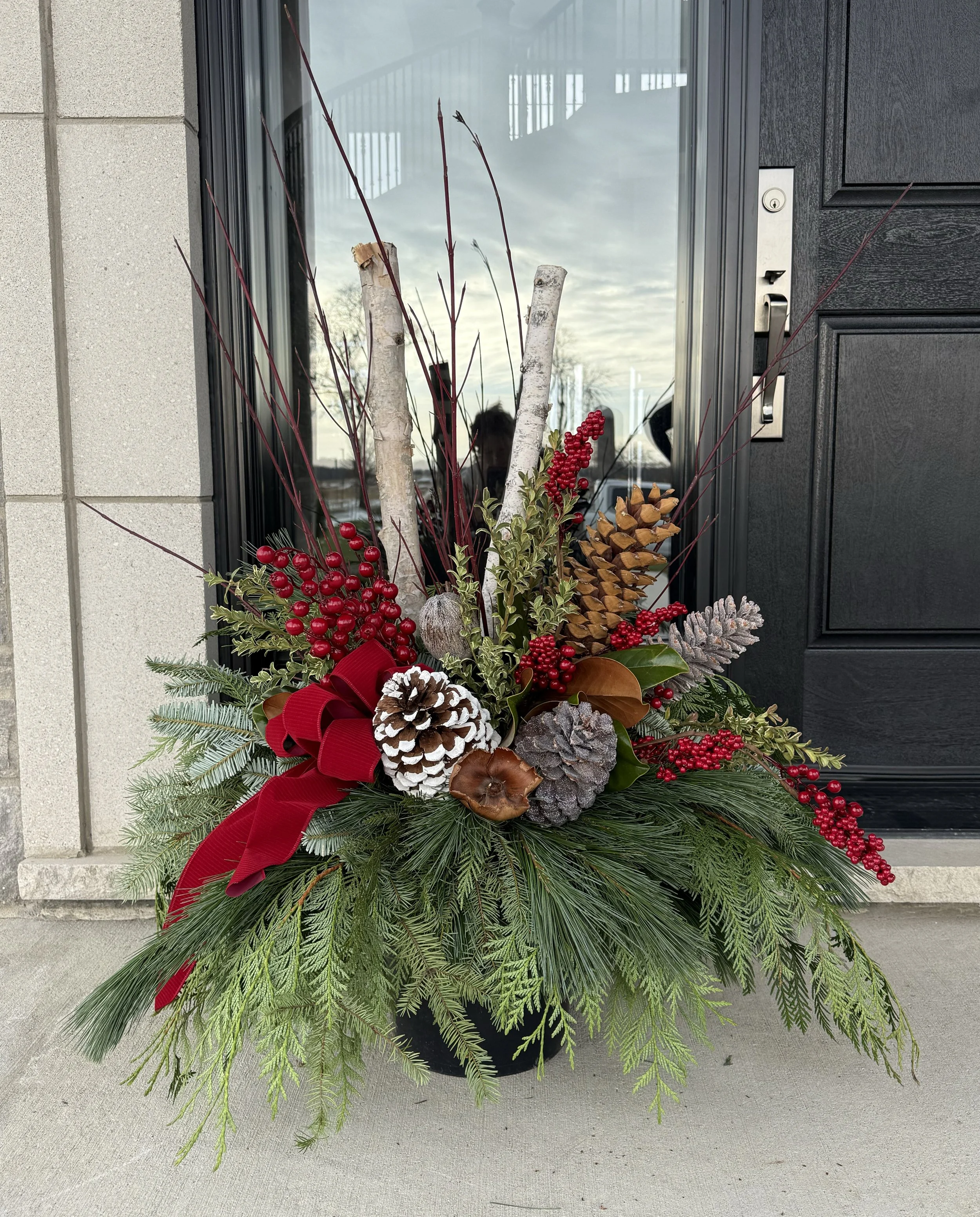 Luxe Christmas Planter