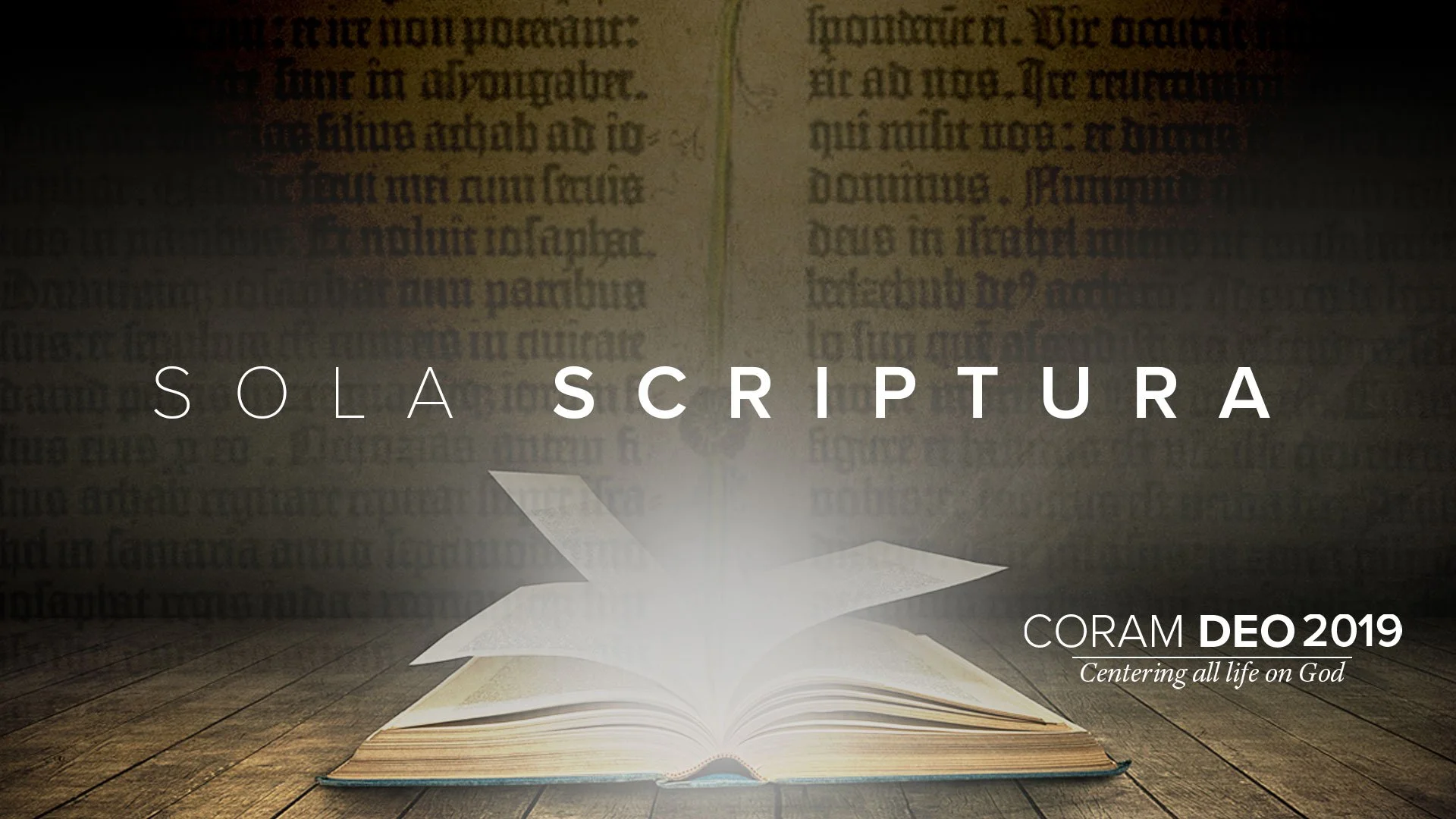 2019 Coram Deo Conference