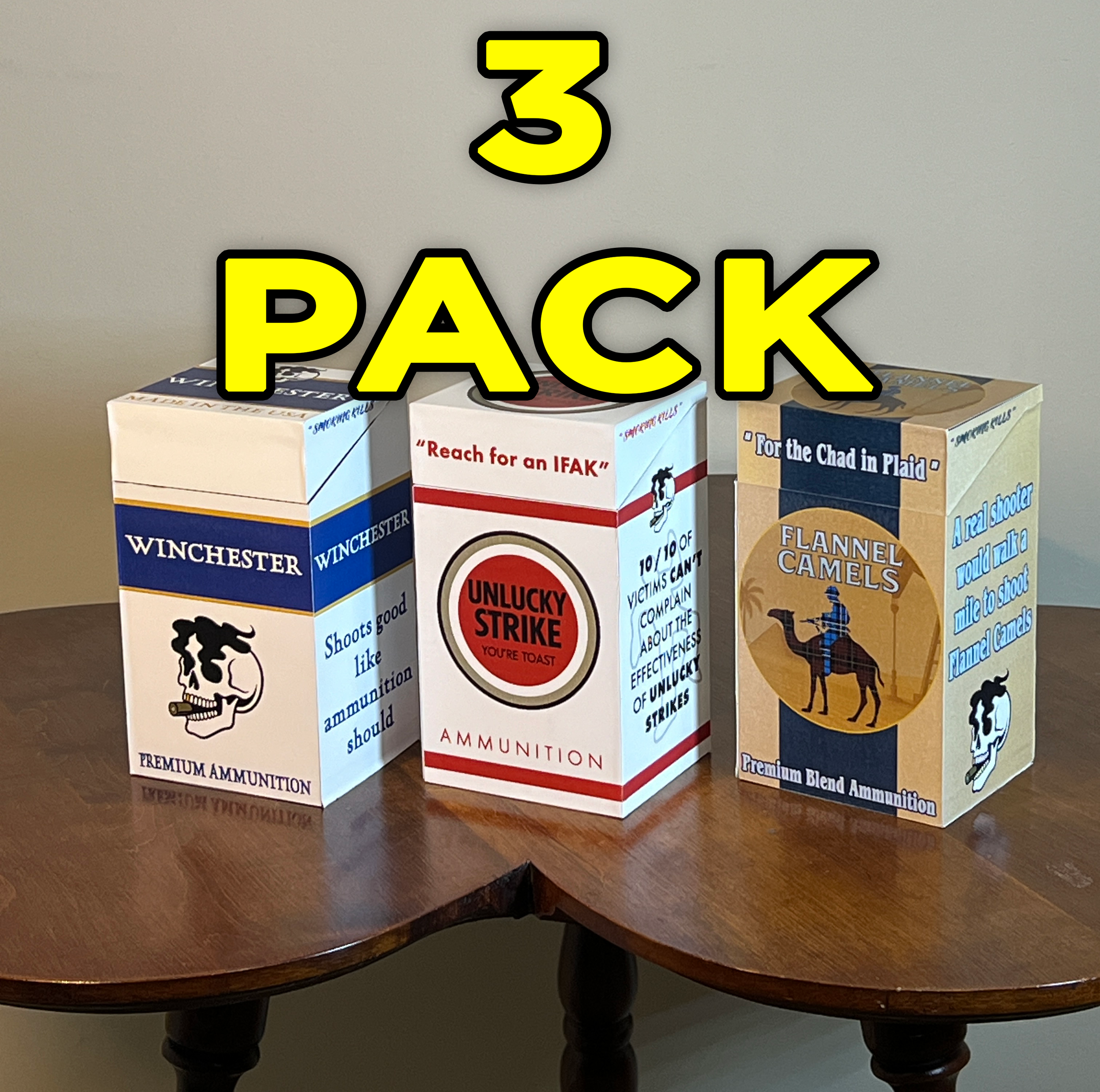 SMOKING KILLS 3-Pack