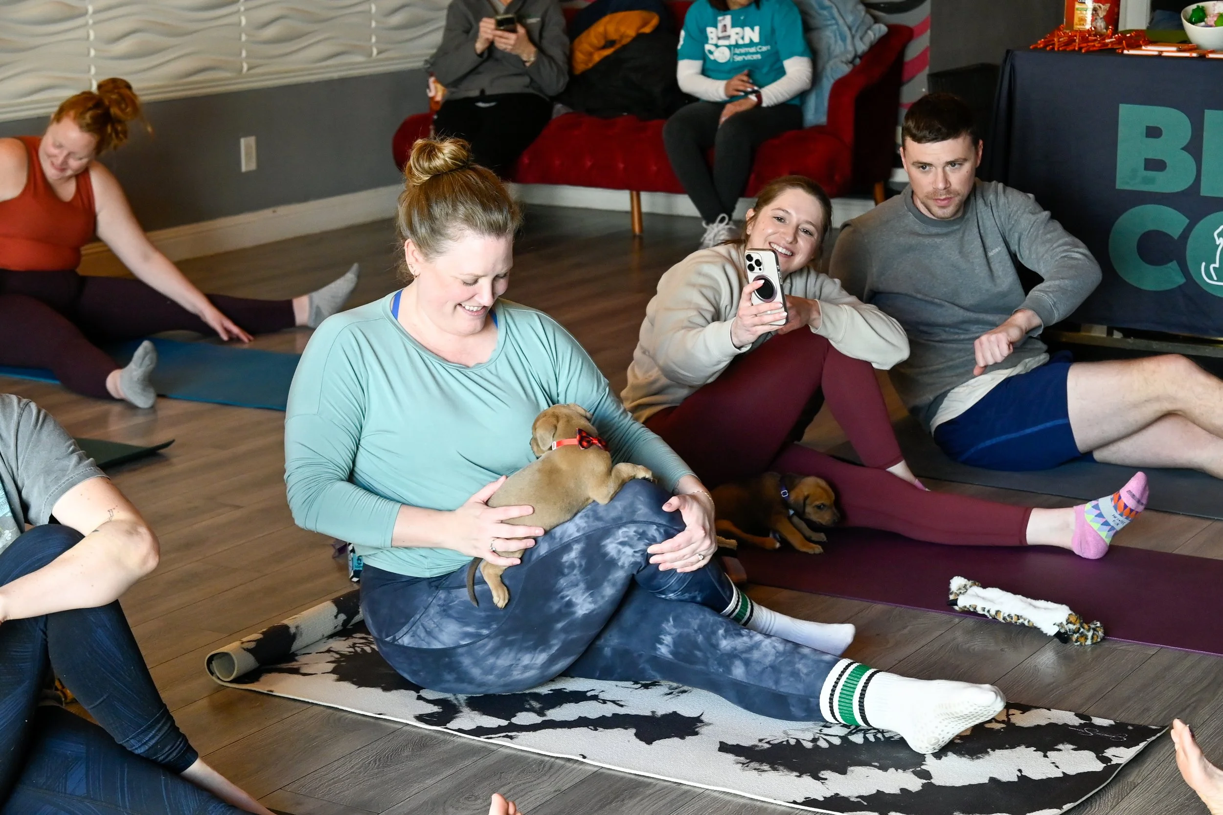 Bosque Buddies Puppy Yoga