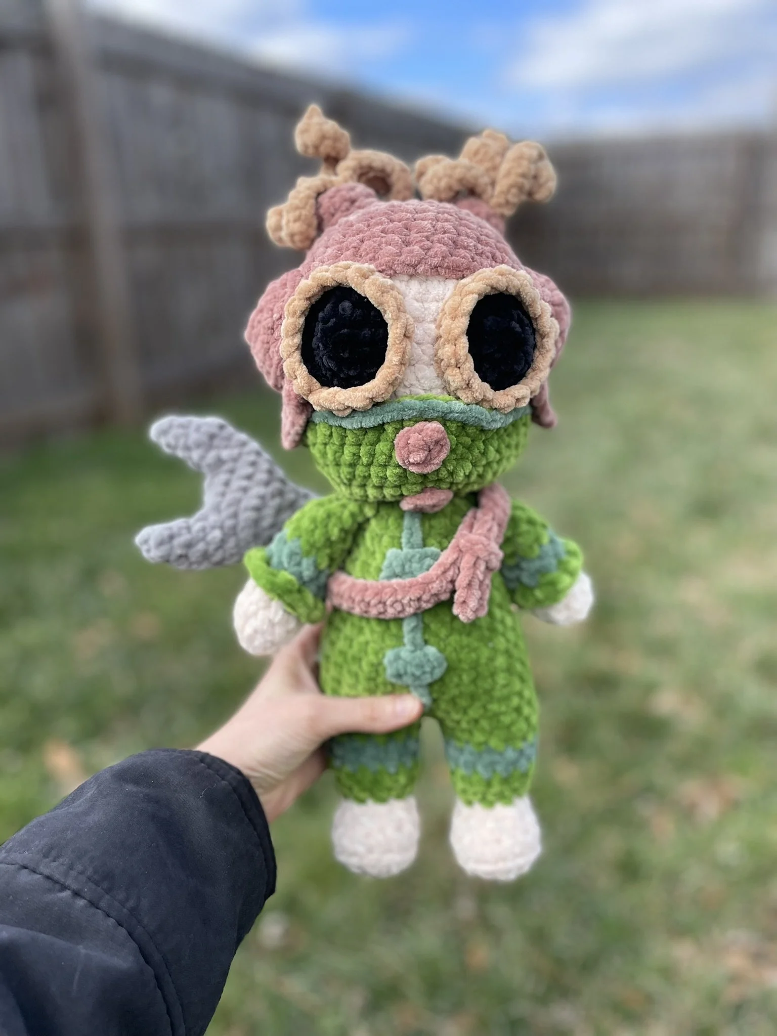 Lonely Girl Crochet Pattern