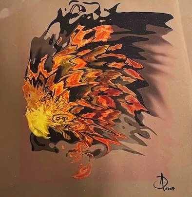 Falcon, 12x12, Digital, Print