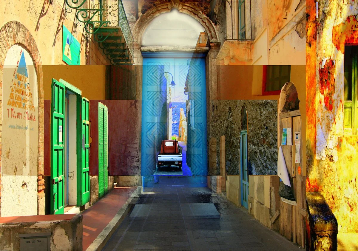 Aeolian Alleys, 28X40, Digital, Print