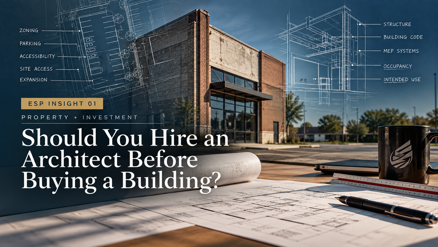 Should You Hire an Architect Before Buying a Building?