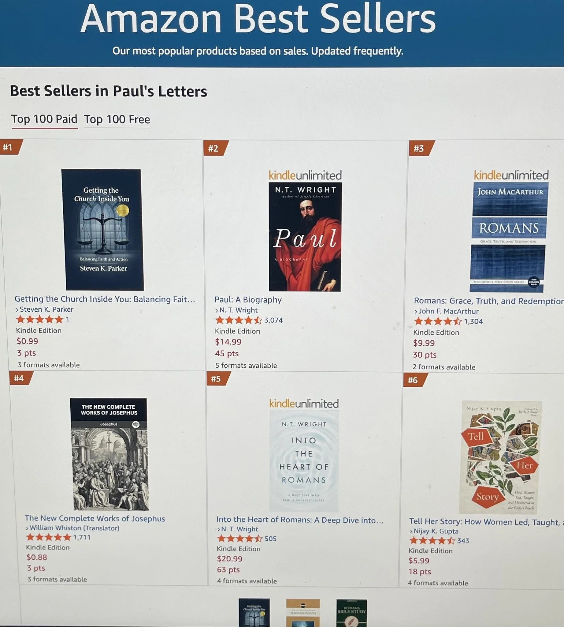 Immeasurably More Than All We Ask or Imagine