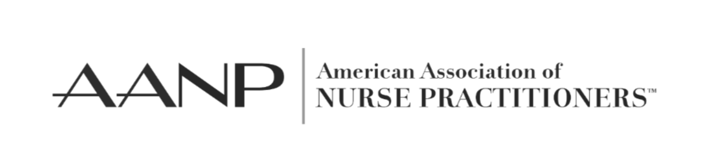 Logo of the American Association of Nurse Practitioners (AANP) with black text on a white background.