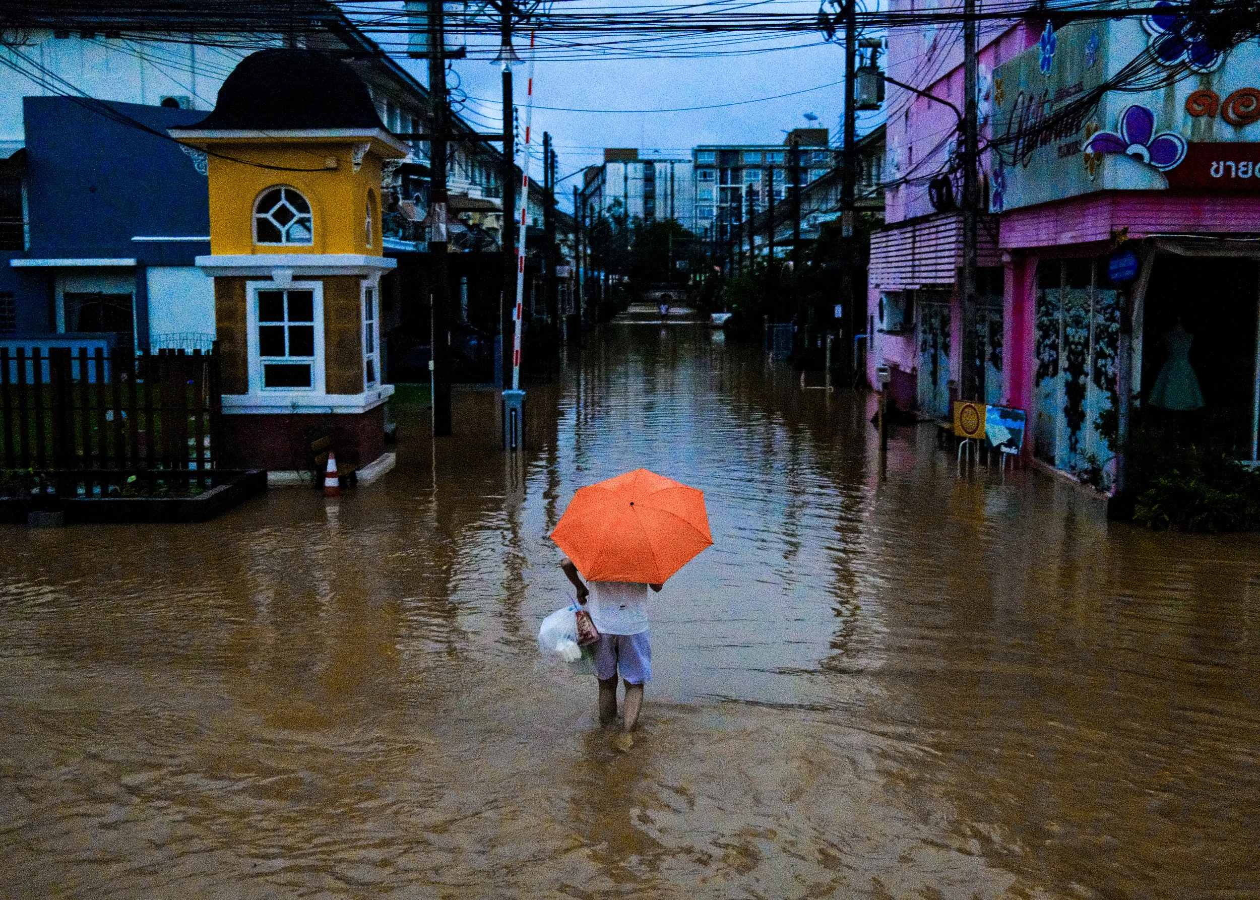 ‘Once In 300 Years’ Rain Leaves Hat Yai, Thailand Flooded