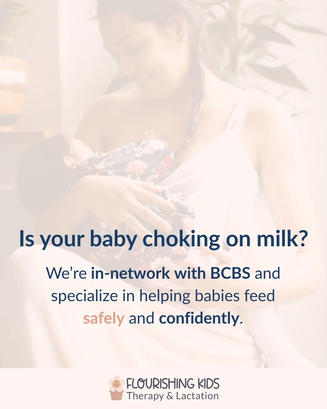 Hi, I&rsquo;m Jodie, speech-language pathologist and lactation counselor at Flourishing Kids.

If your baby is coughing, choking, or struggling to feed, we&rsquo;ll help you find out why and create a plan that feels safe and doable.

We&rsquo;re in-n