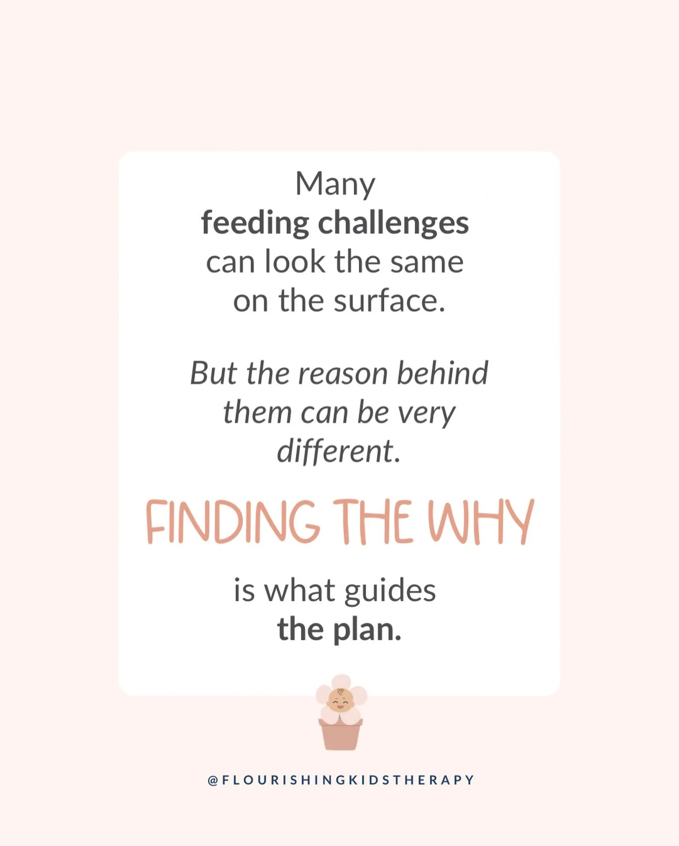 Two children can have very similar feeding difficulties but need completely different support.

Sometimes the challenge is medical. Sometimes it is motor. Sometimes it is sensory. And often it is a combination.

Understanding what is actually driving