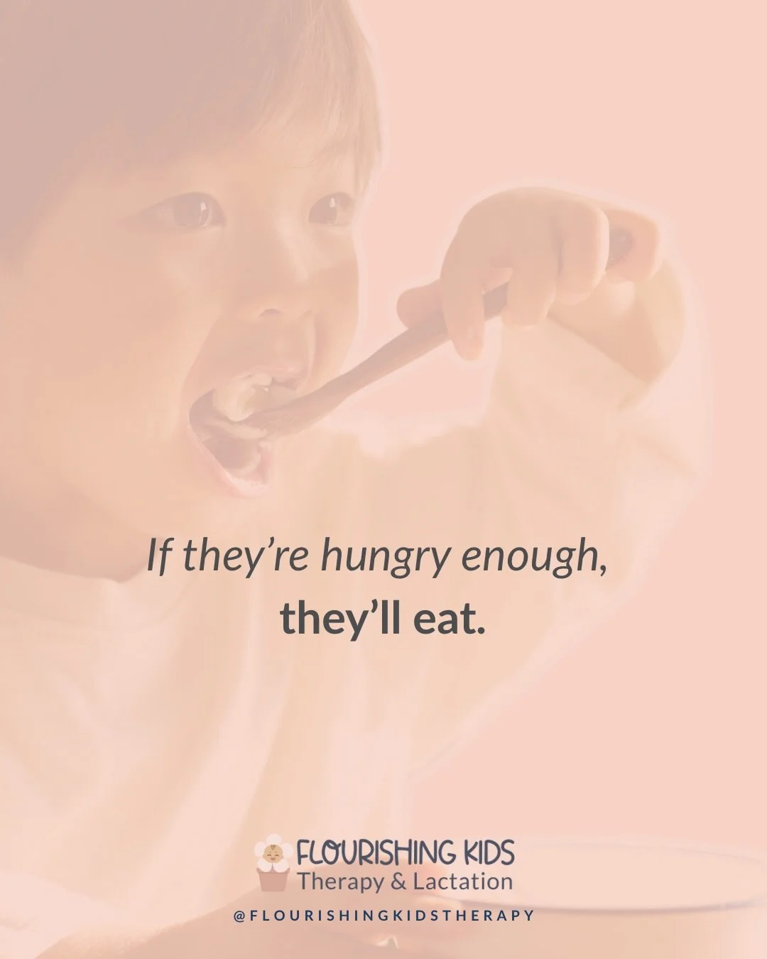 This advice sounds logical. But for many kids, it backfires.

Many children skip eating because eating feels hard.

Pain (reflux, constipation, EoE)
Sensory overwhelm
Oral motor skill gaps
Anxiety and pressure around meals
Medical complexity

When ea