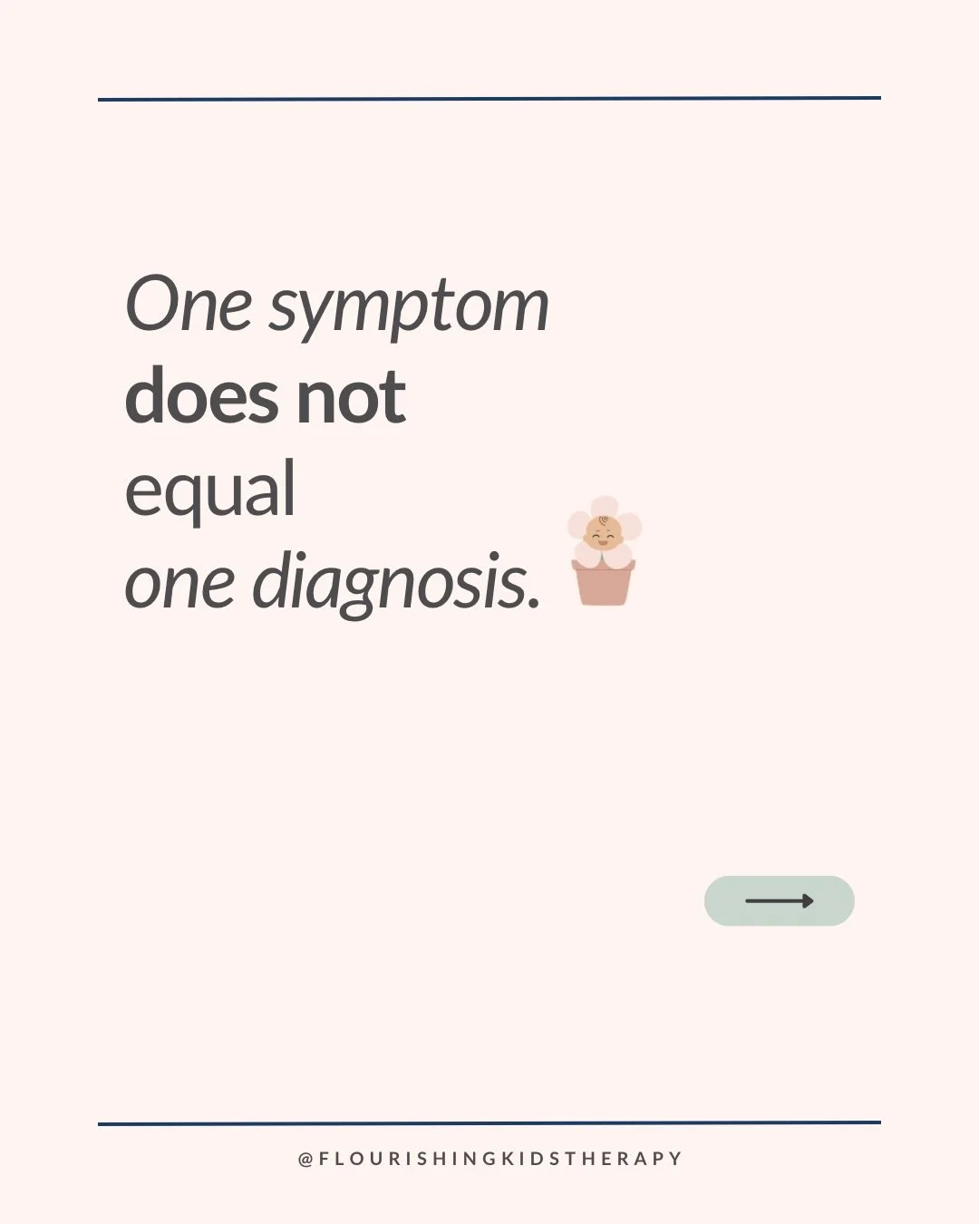 When families come to us for another opinion, it is rarely because they need more feeding tips.

Most already have plenty of feeding tips.

What they need is a clearer understanding of why the challenge exists in the first place.

The same symptom ca