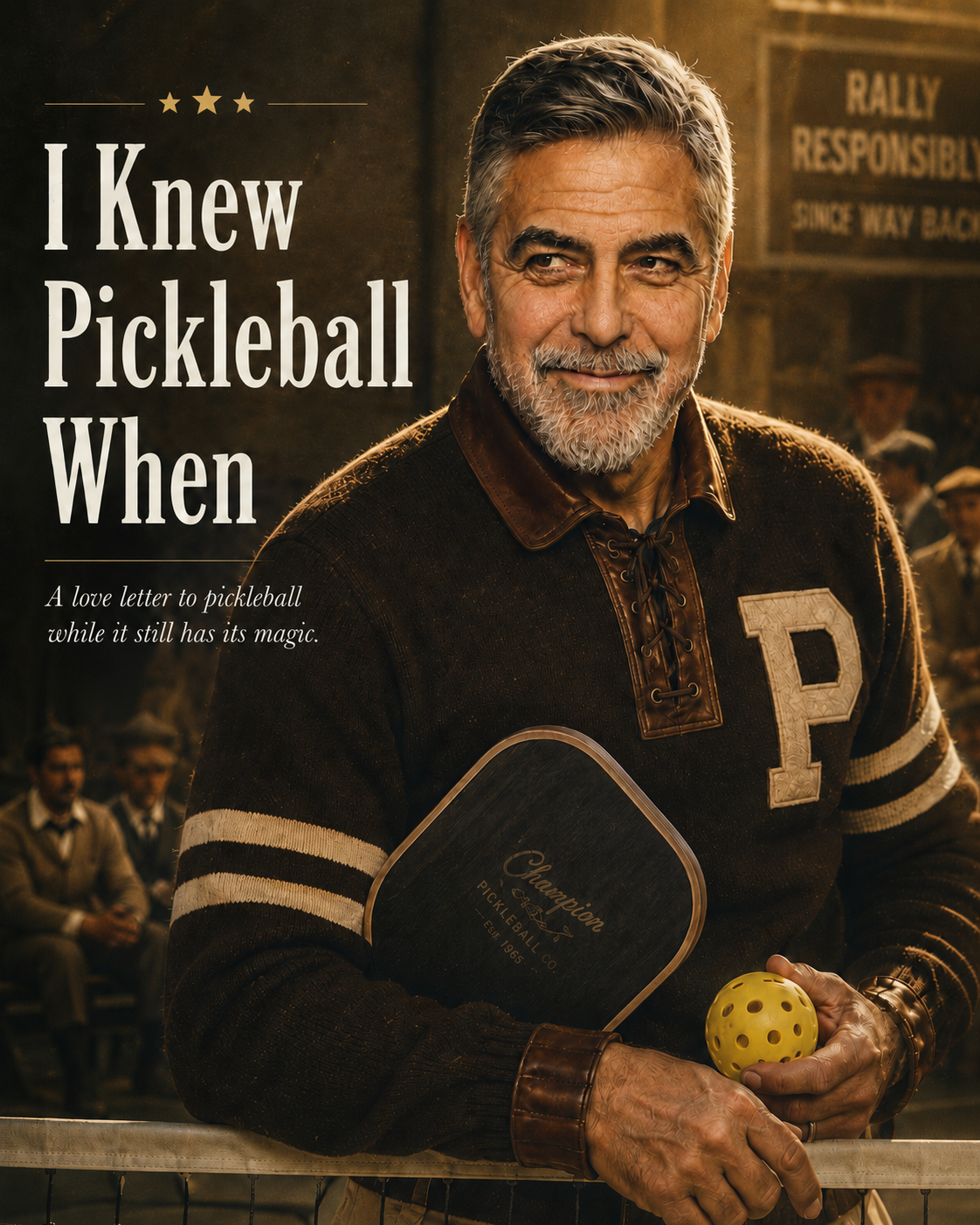 I Knew Pickleball When…