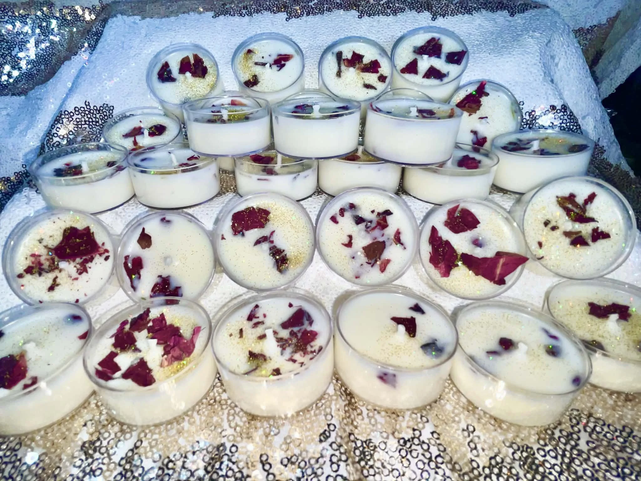 Gold Luxor Tealight Candles