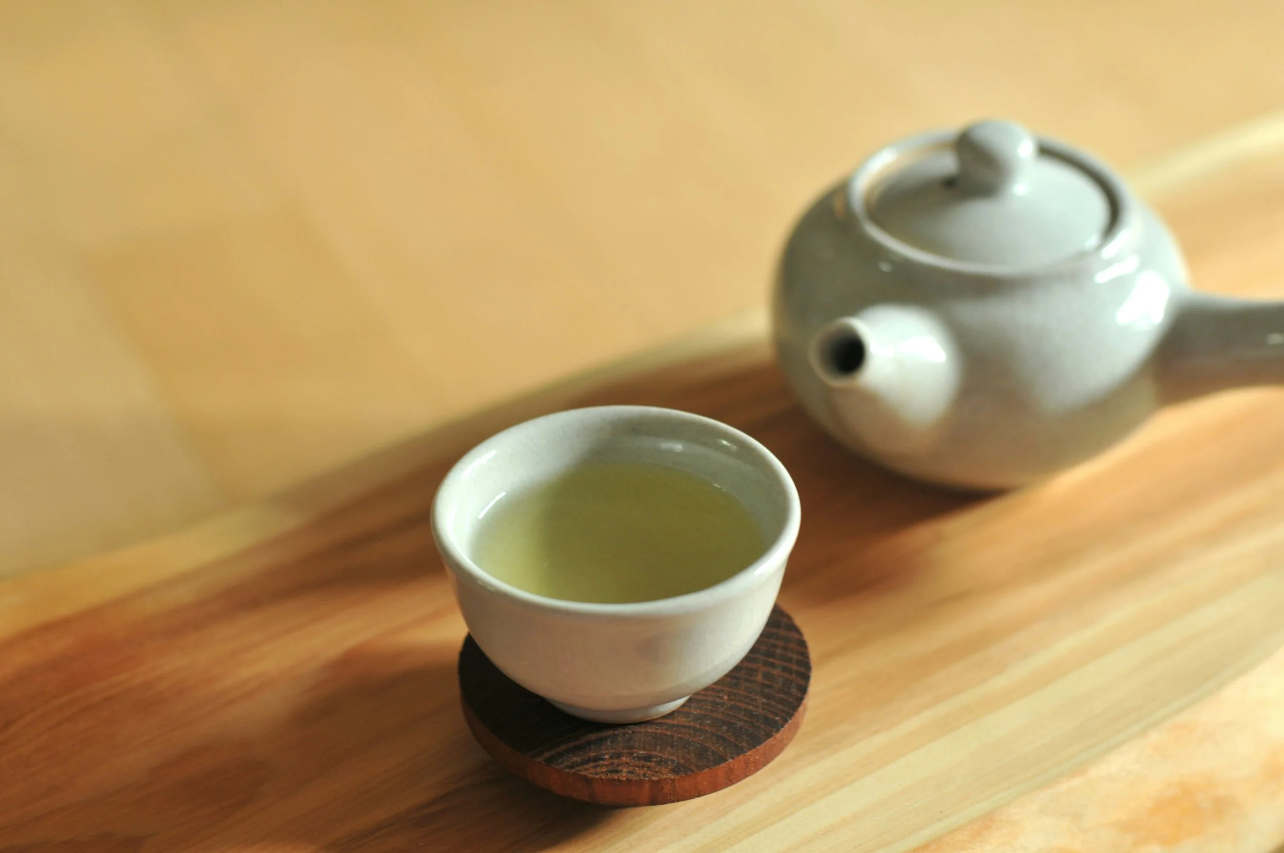 green tea teapot