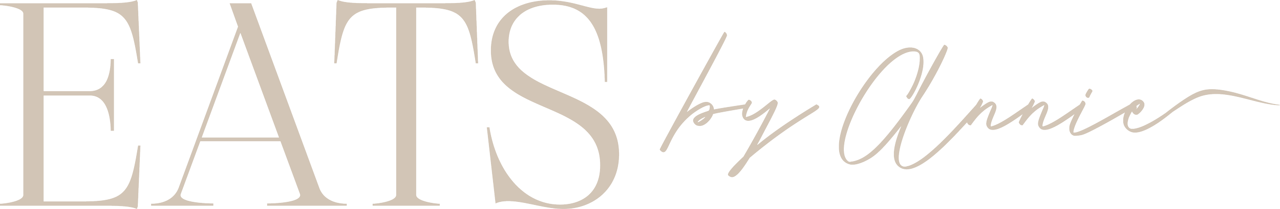 A stylized logo that reads "EATS by Allie" with a cursive font for "by Allie" and a larger, uppercase font for "EATS".