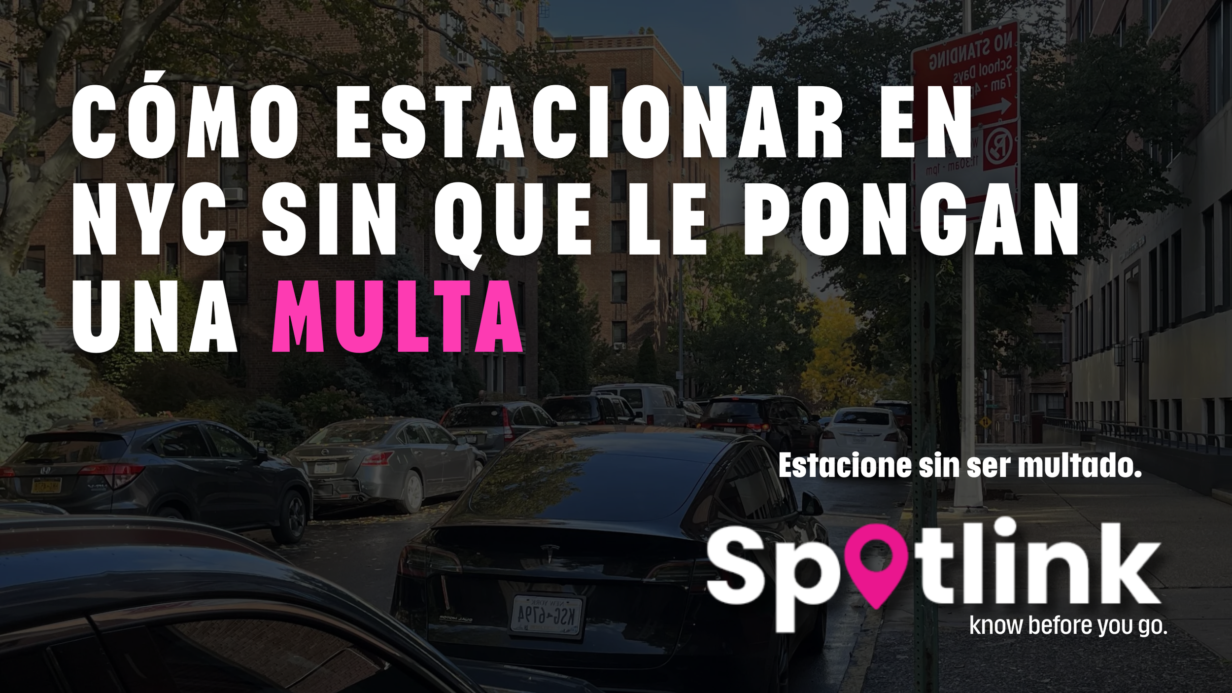 Multado! — Cómo Estacionar en NYC Sin Que le Pongan una Multa (Las Reglas Reales)