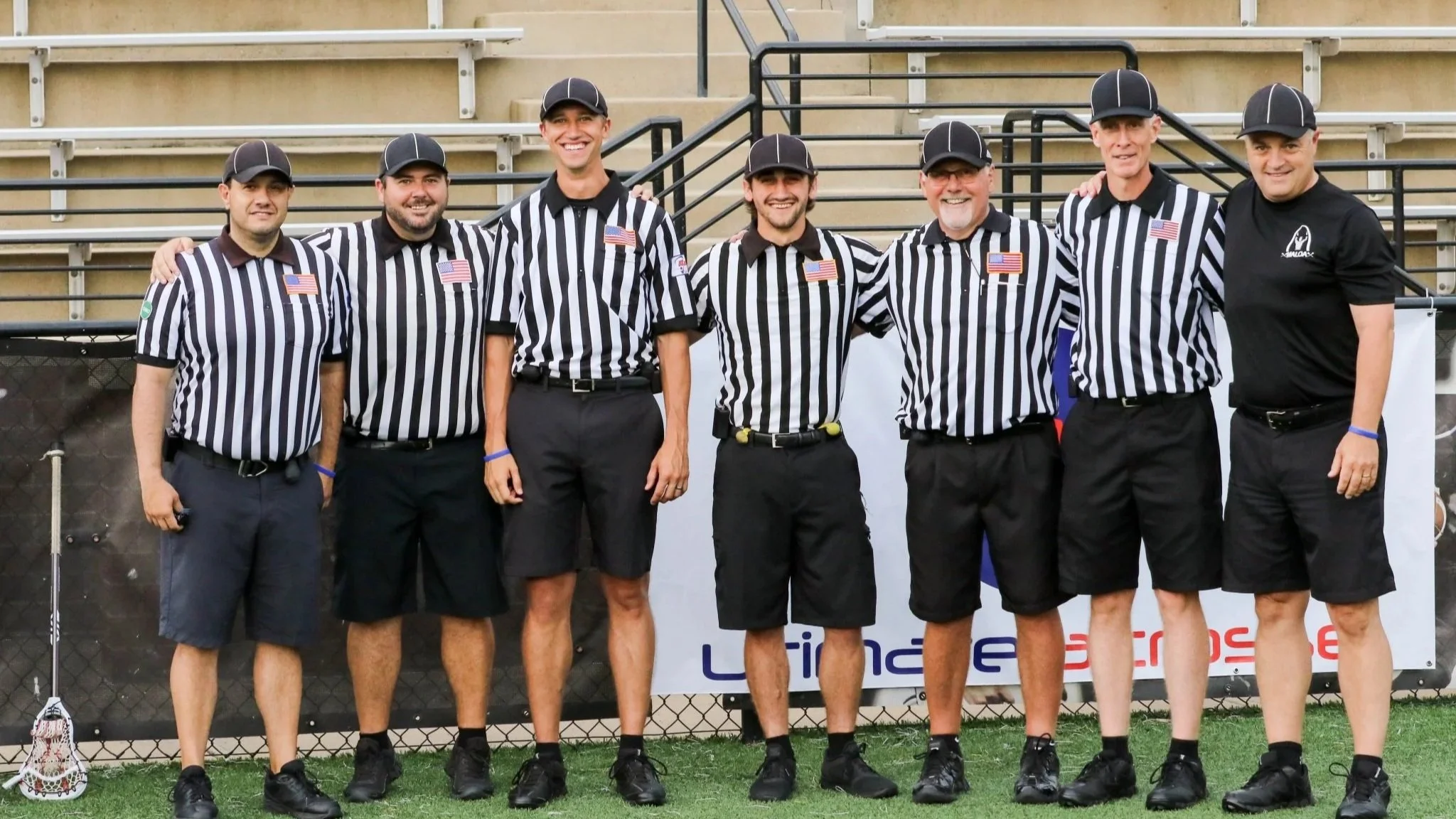 MALOA officials pose for picture at Lindenwood before state Championship