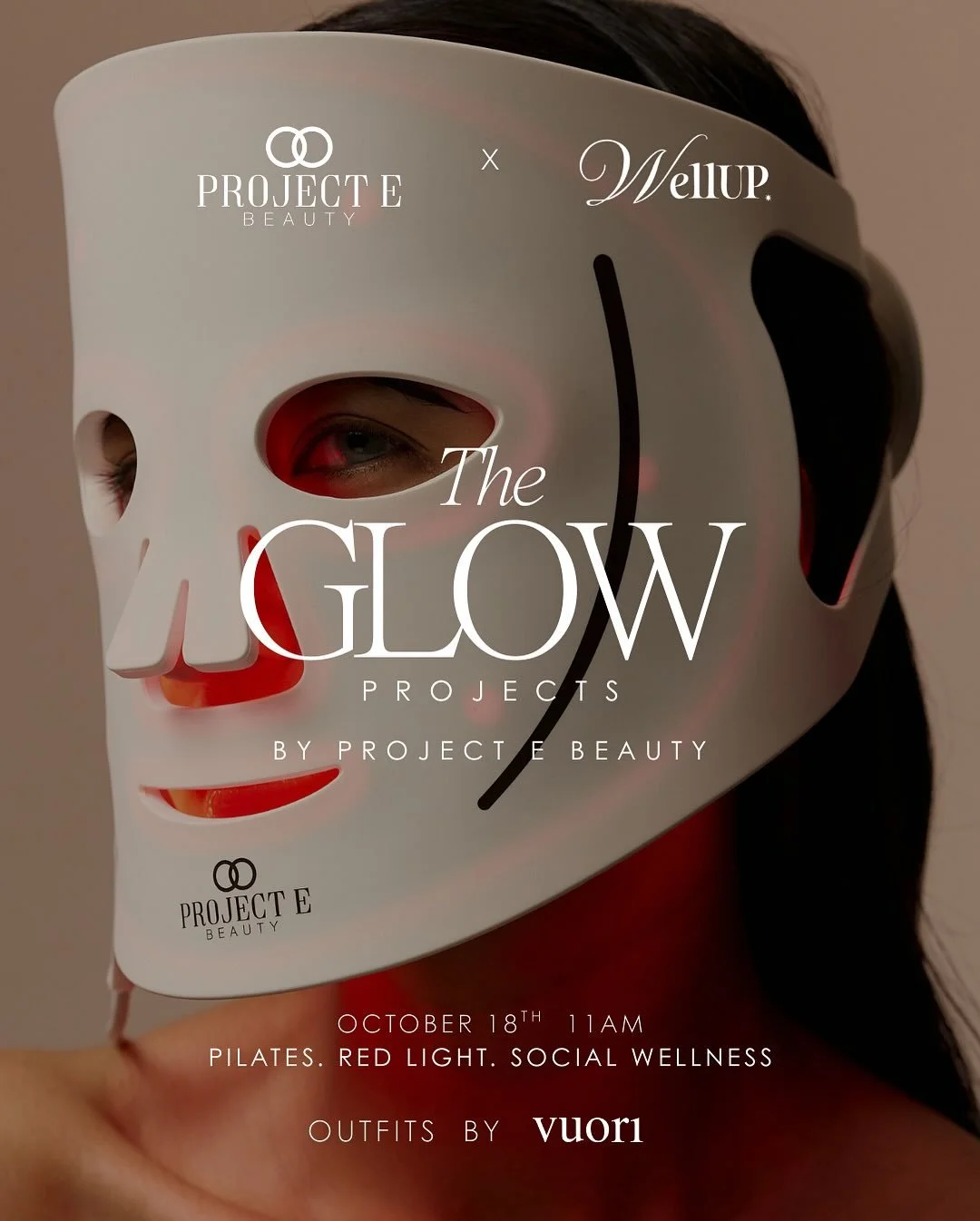 MIAMI!! Project E Beauty x WellUp present The Glow Project &mdash; an elevated morning of movement and glow at The Moore Building. 

We&rsquo;ll energize with Pilates, then drop into a guided meditation under red-light therapy for deep restoration. E