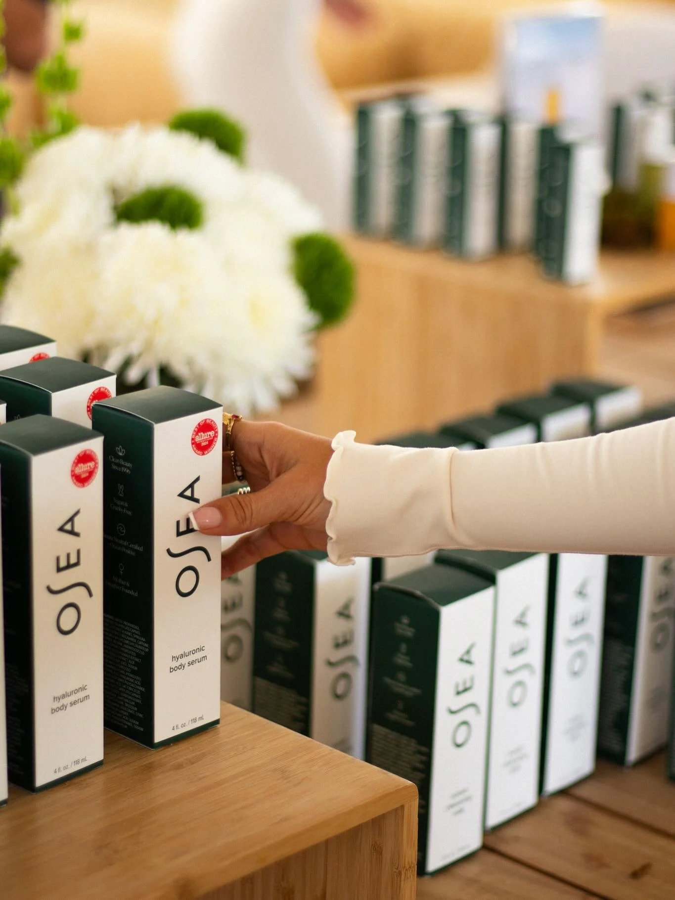 yesterday was a dream. we had the honor of producing an event for @oseamalibu at the beautiful @theshelborne. we flowed through a pilates workout in the iconic blue room led by @sarahleyva, in buttery @437 cream sets. post-class, we sipped coffee + m