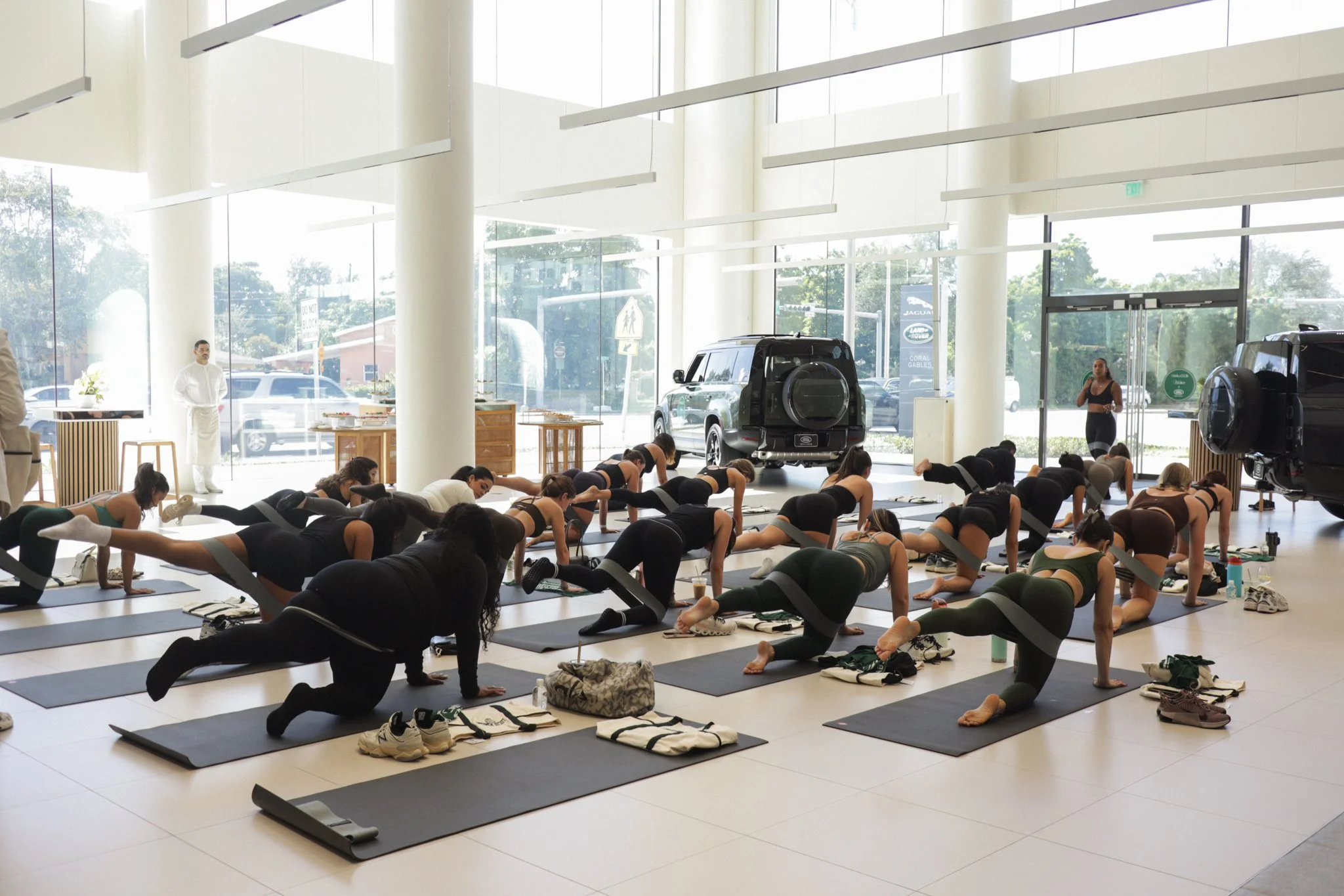 Land Rover Coral Gables Wellness Club with WellUp Collective