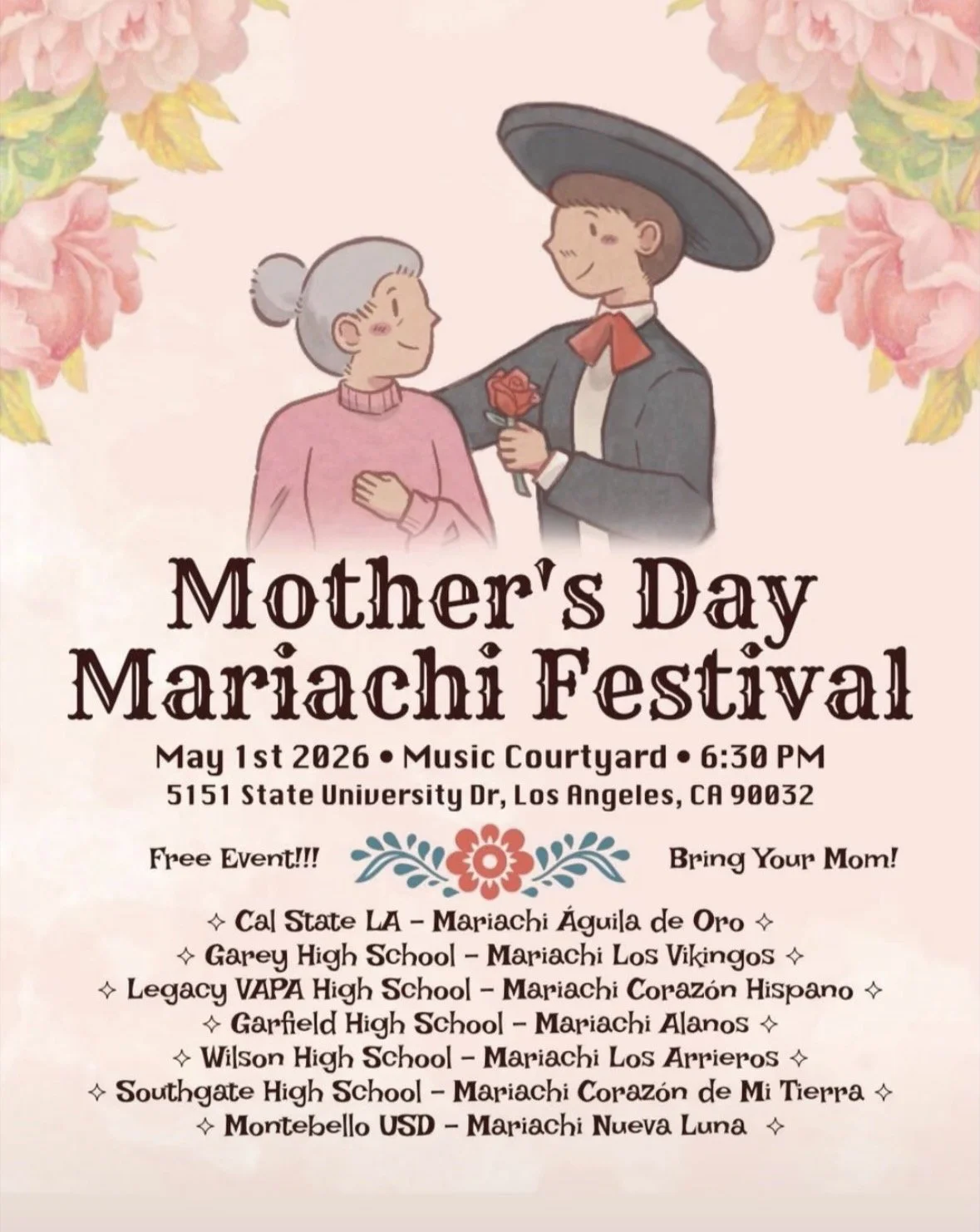 Mother's Day Mariachi Festival @CSULA 