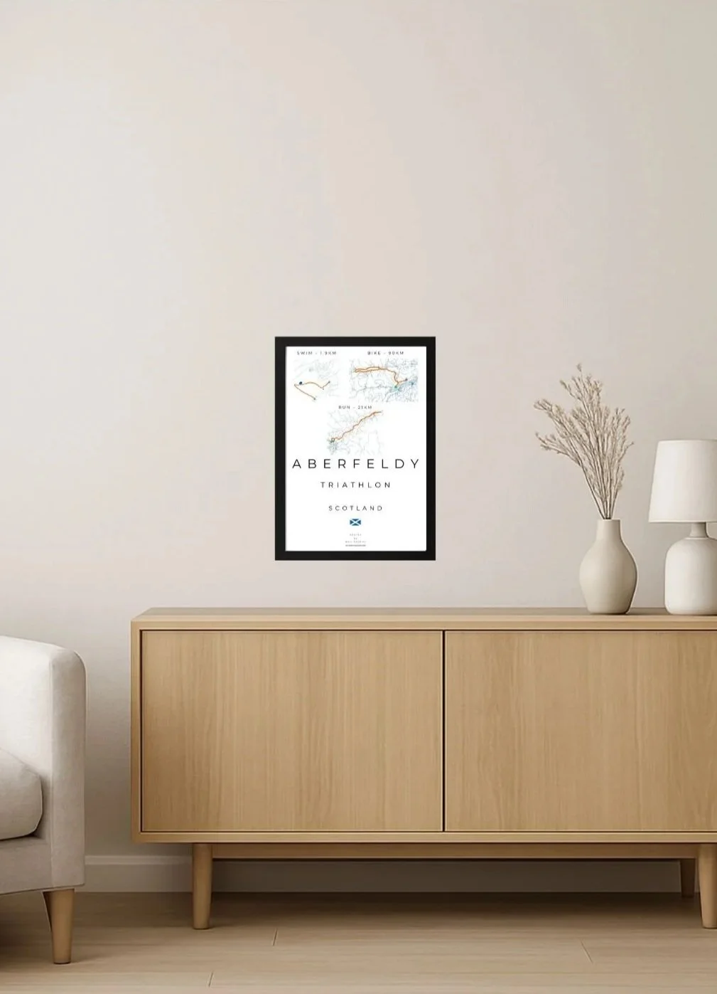 Triathlon & Marathon > Routes Poster collection by BAIL Studios.