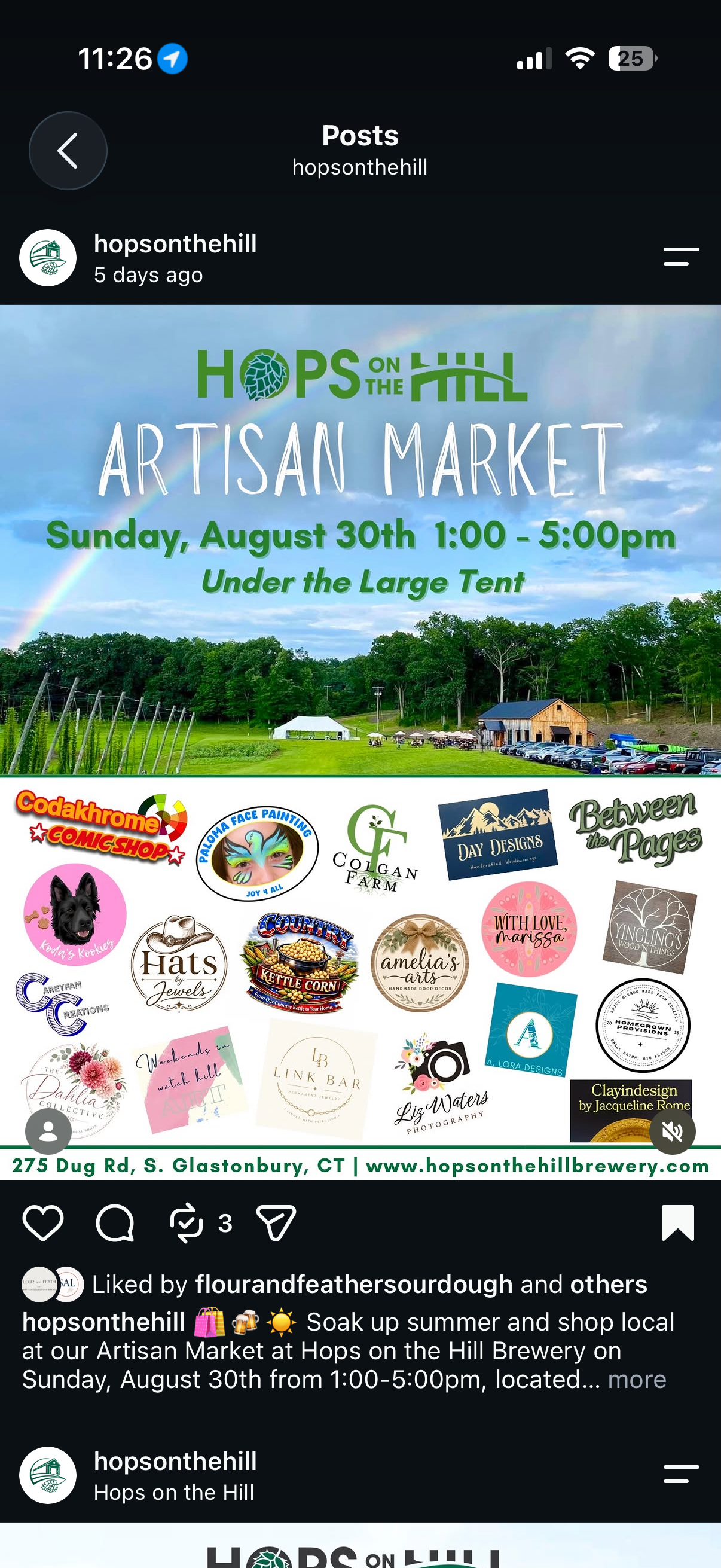Artisan Market at Hops on the Hill