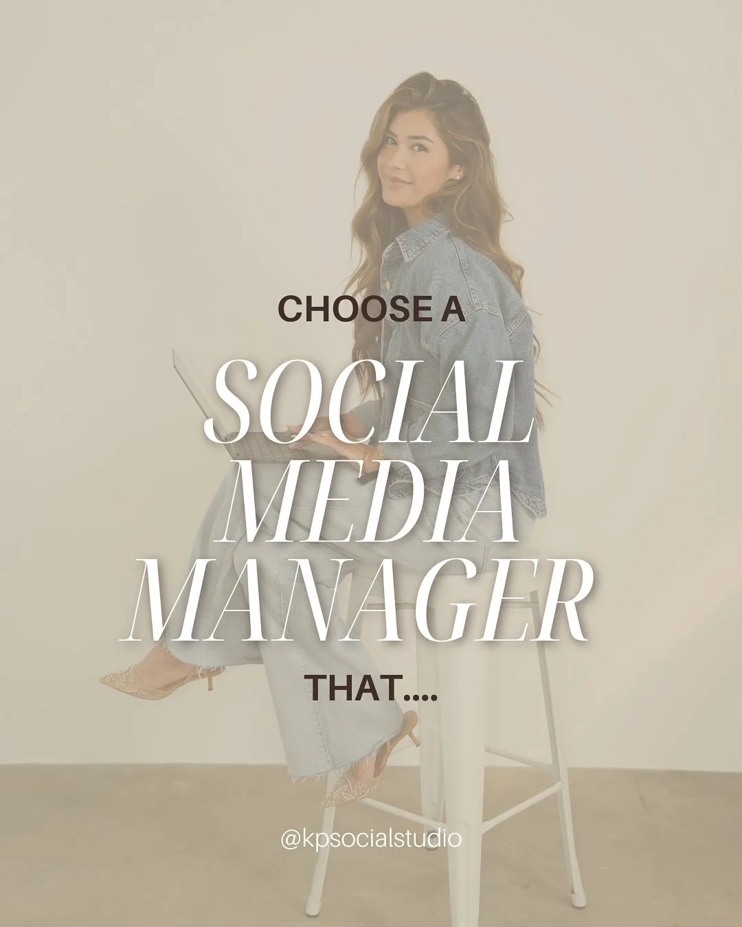 Choose a social media manager who gets it.
One who communicates like a partner, understands your audience, and grows with your brand &mdash; not just beside it.

That&rsquo;s what we do at KP Social Studio 🤍 DM me for more info! 
#KPSocialStudio #Ho