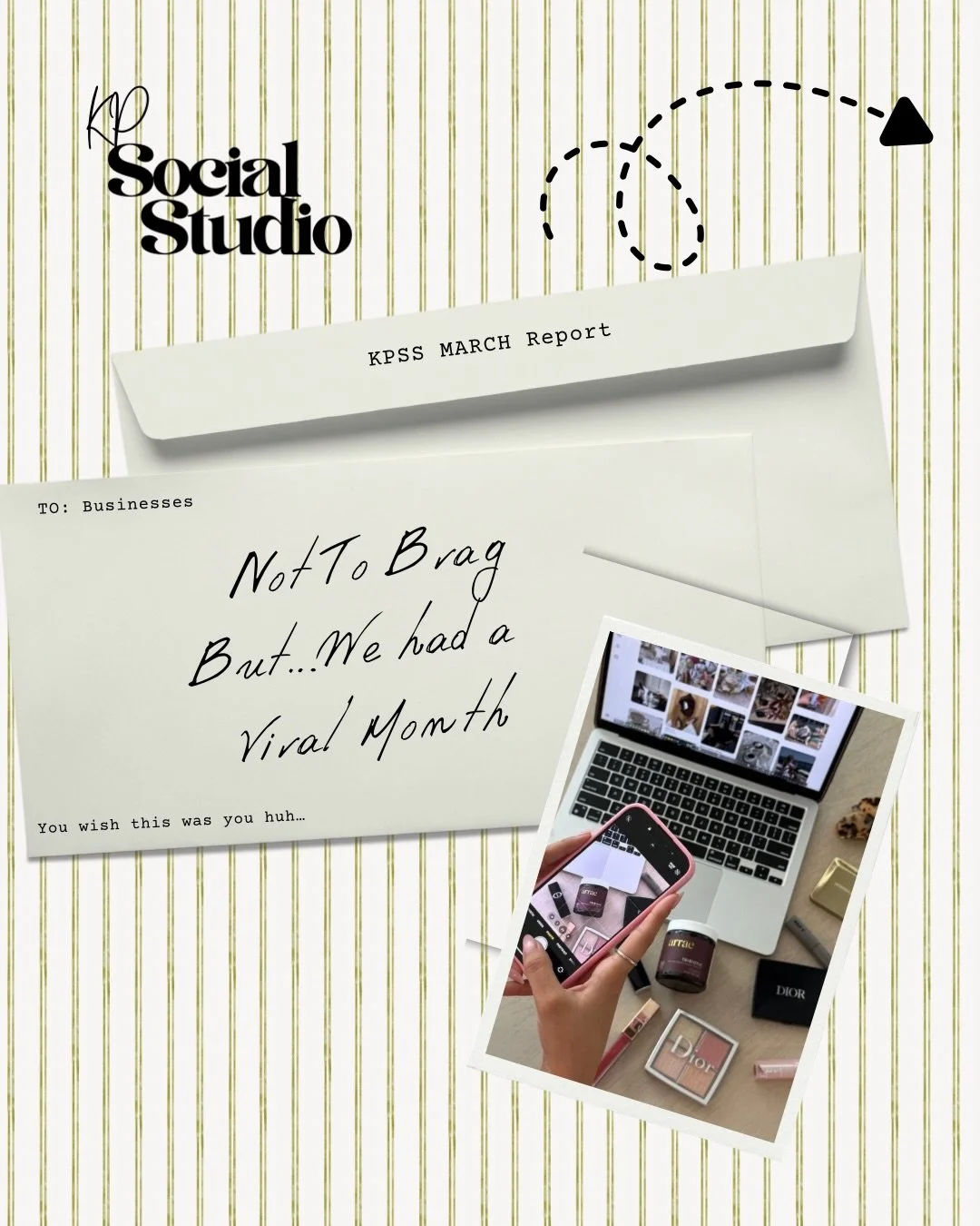 Not to brag but&hellip; March spoke for itself.✨👀

Viral moments, consistent content, and real growth across KPSS clients. From high-performing posts to 7 client content days, everything was built with intention and strong execution.🤍

And somehow 