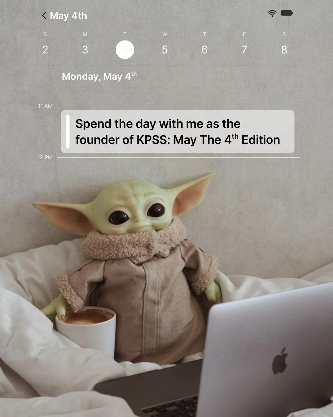 May the 4th be with you 🤍
A little behind the scenes of running KP Social Studio&hellip; where the force is strong, but strategy is stronger🌌🤳

If you&rsquo;ve been trying to grow your brand but feel like something&rsquo;s off&hellip; it probably 