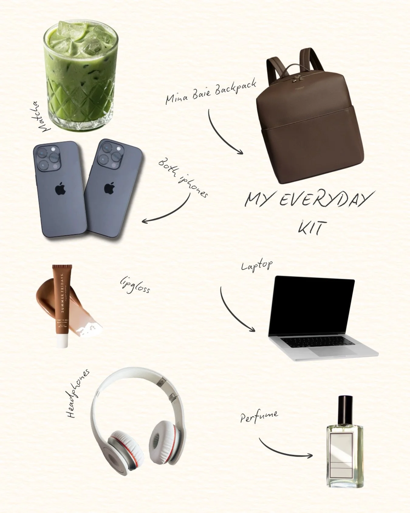 POV: you open my bag and suddenly understand why I answer emails at Pilates, edit content in parking lots, and always have two phones on me 🤳🤞🏽👩🏽&zwj;💻

The unofficial KP Social Studio starter pack ✨

What&rsquo;s one thing you always keep in y