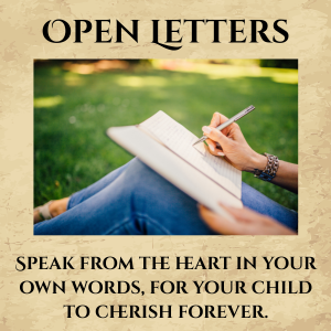 A person writing in a notebook outdoors on a grassy area with a blurred green background, and text overlaid.