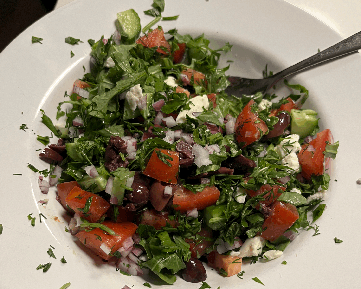 Spring Herb Salad