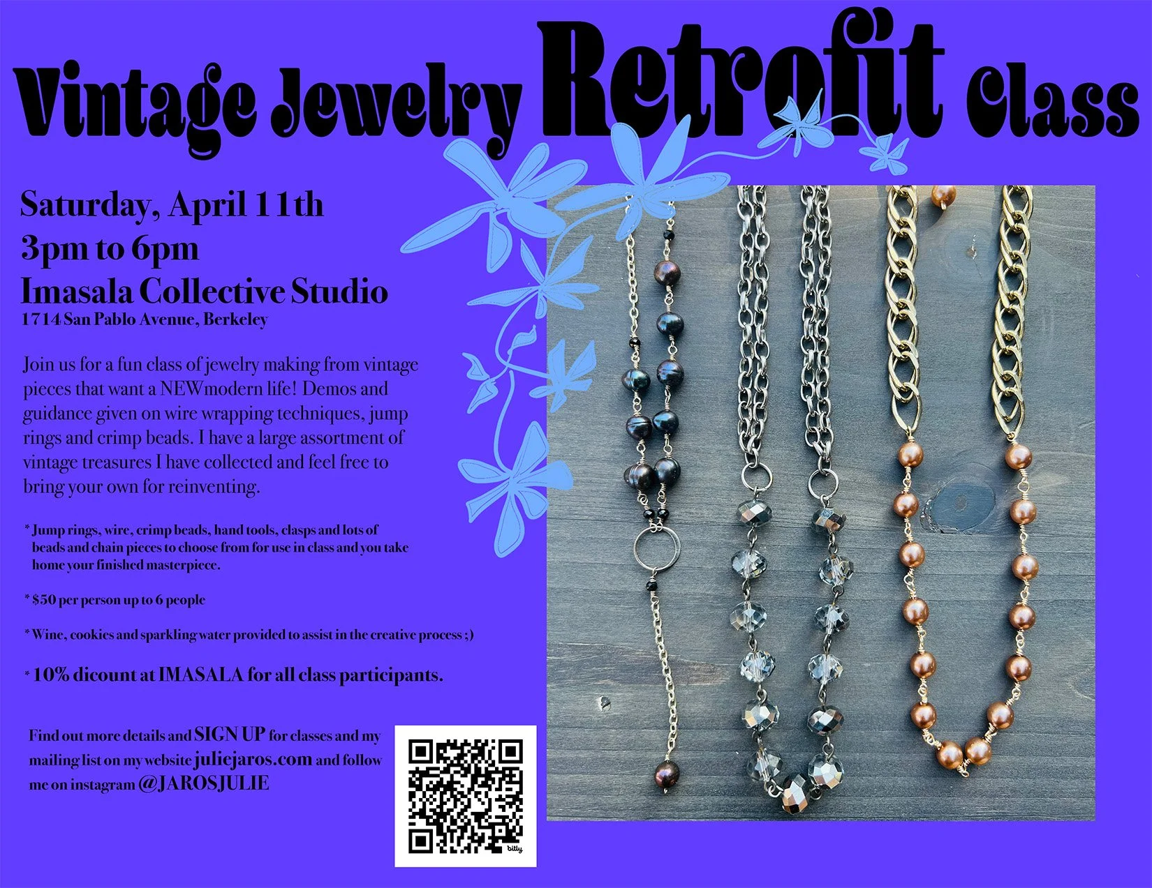 Vintage Jewelry Retrofit Class