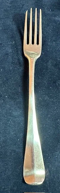 Zilveren tafelvork, Den Haag 1766