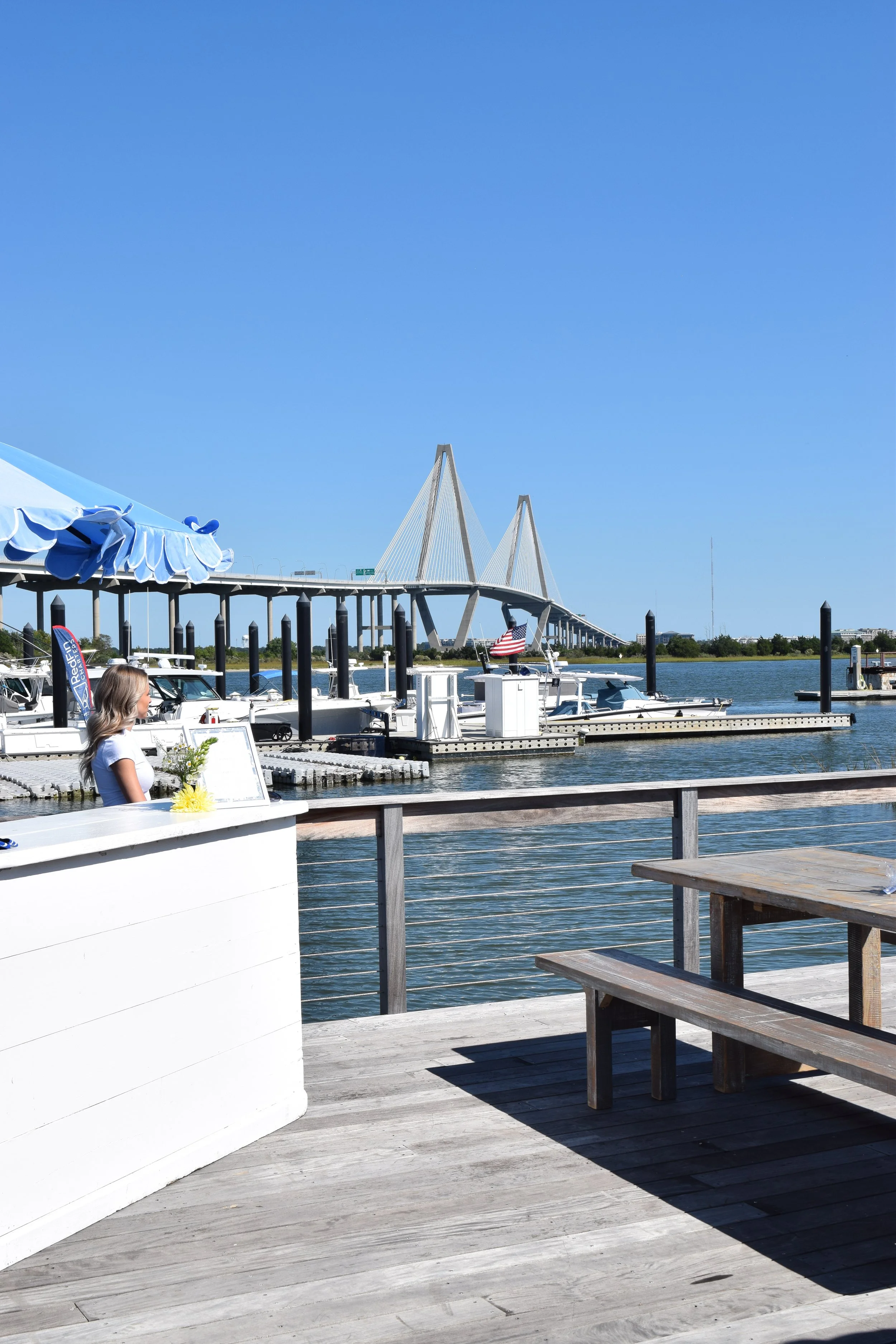 Enjoying the seabreeze in the afternoon awaiting guest to arrive 