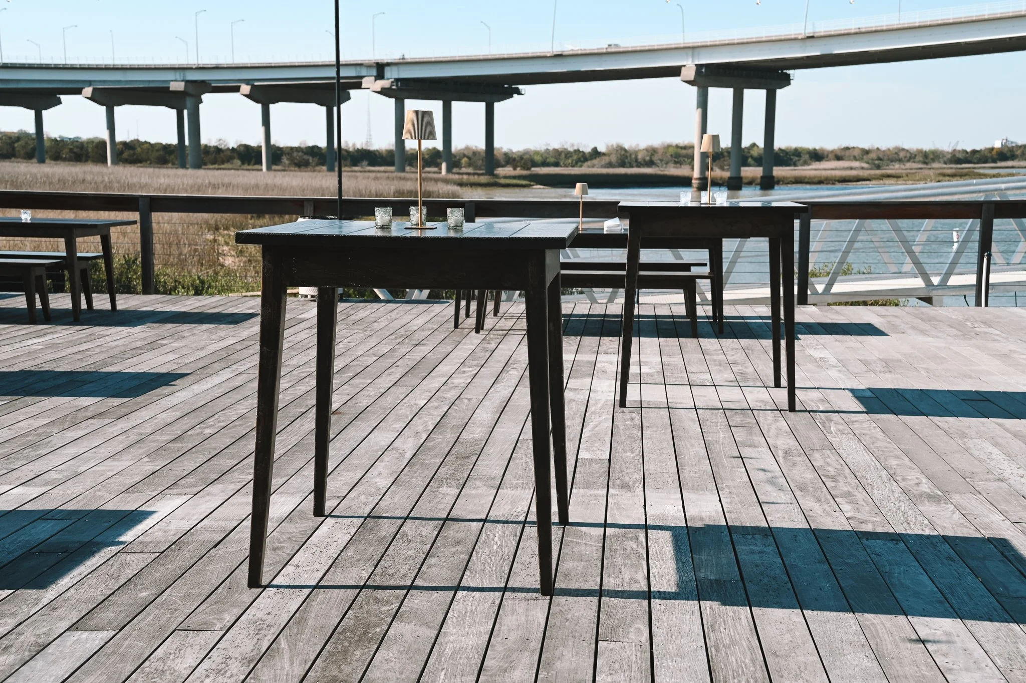 Rental Cocktail Dock Tables