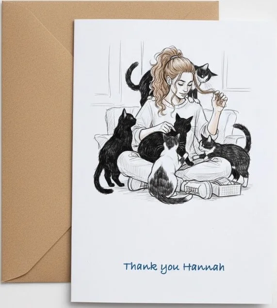 Hanna on upright envelope.jpeg