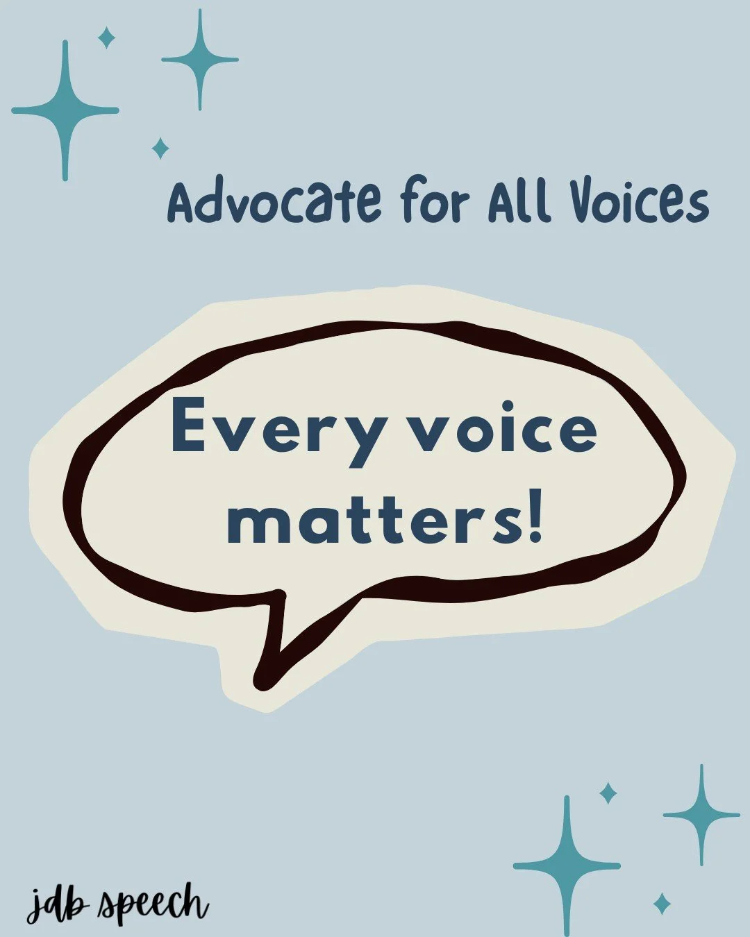True advocacy means recognizing all communication &mdash; not just spoken communication. Every voice deserves to be heard.

True advocacy means recognizing that not all communication looks or sounds the same.
 
Whether through spoken language, AAC, g