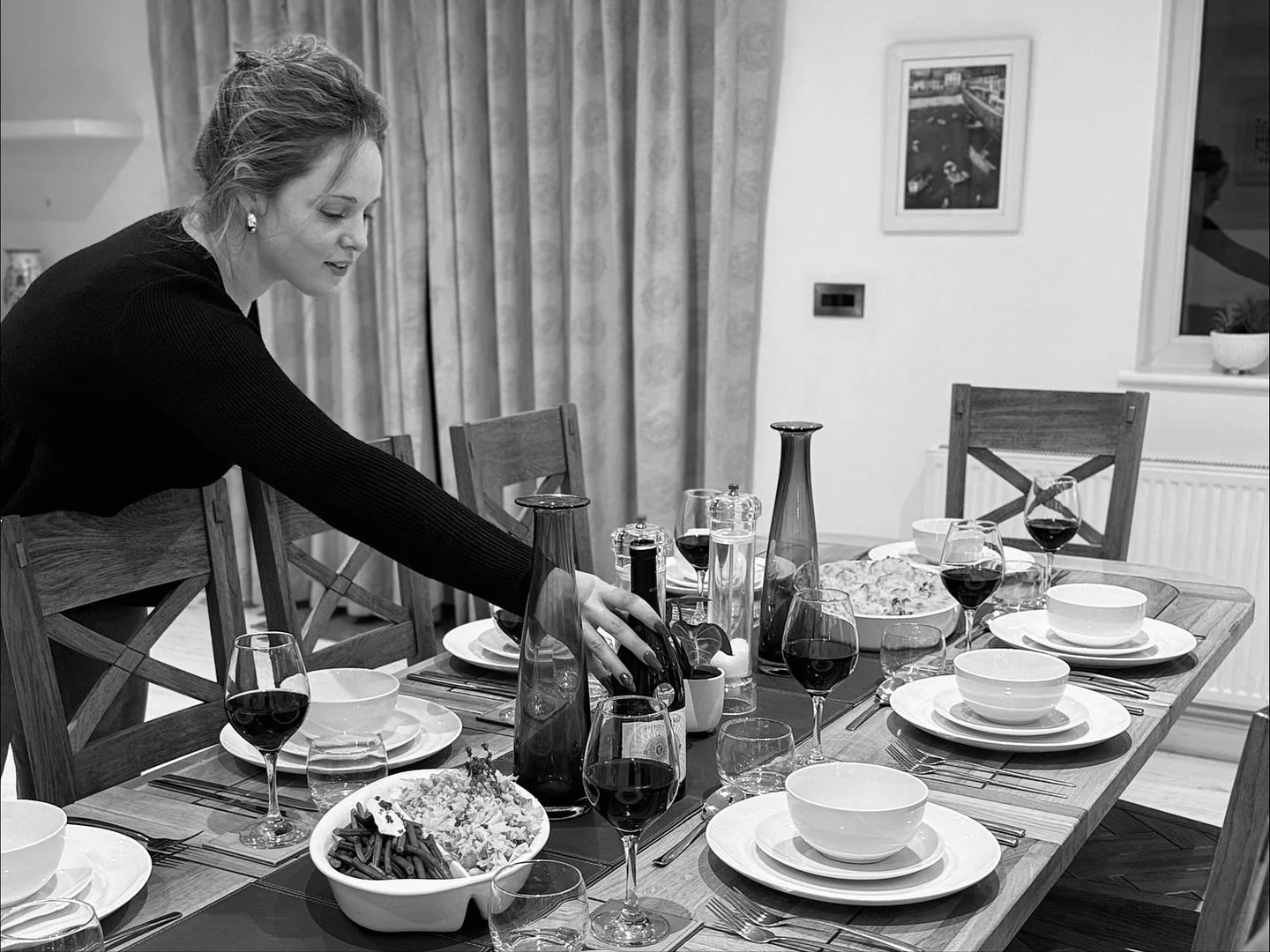 Ivy Hart did Private Dining over the weekend 🍴✨

The clients asked for &ldquo;something beefy&rdquo; (amazing) so we served up a slow cooked brisket in red wine, garlic &amp; parsley mushrooms, three-cheese cauliflower cheese, cabbage with pancetta,