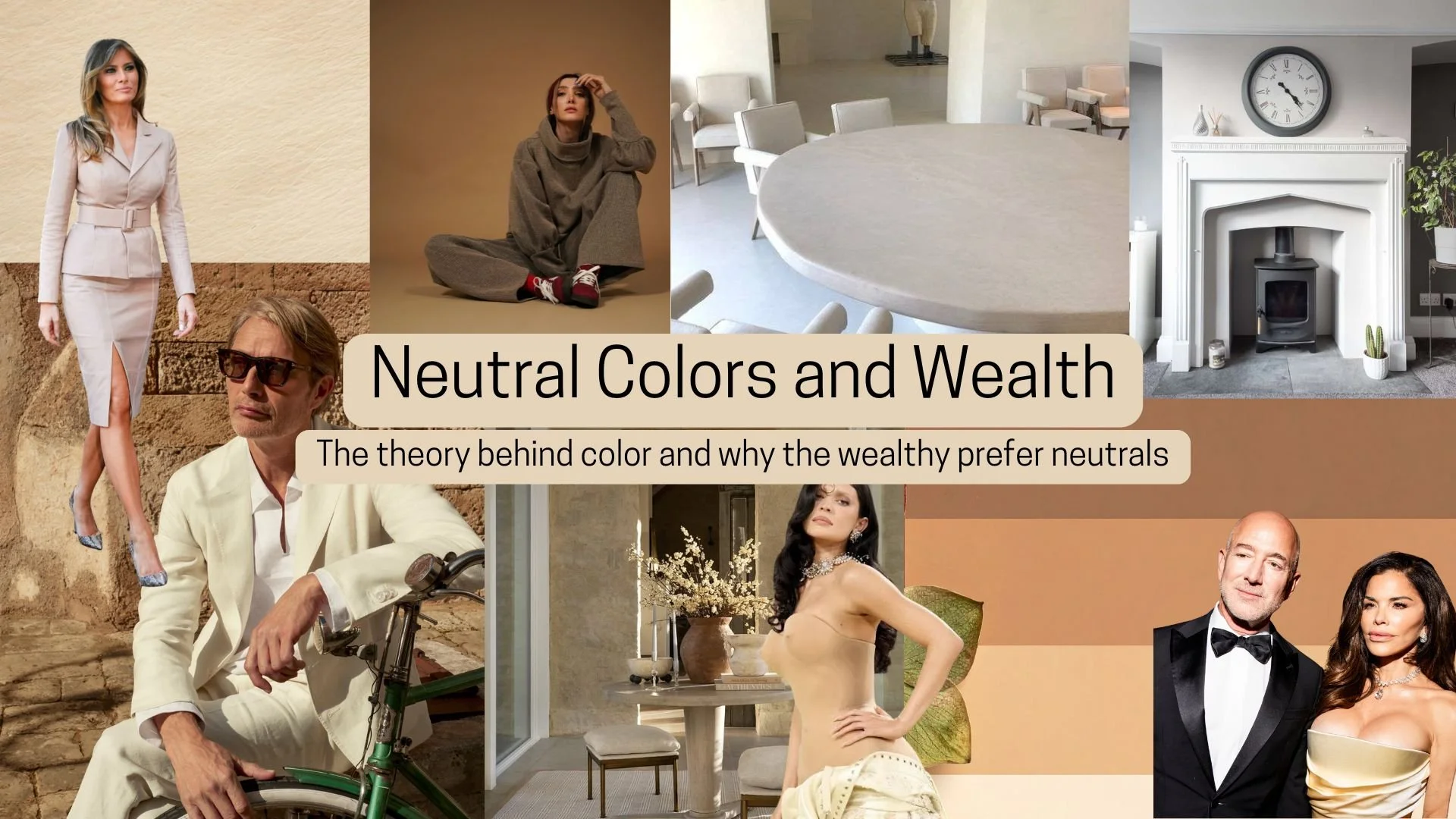 The Theory Behind Color and why the Wealthy Prefer Neutrals