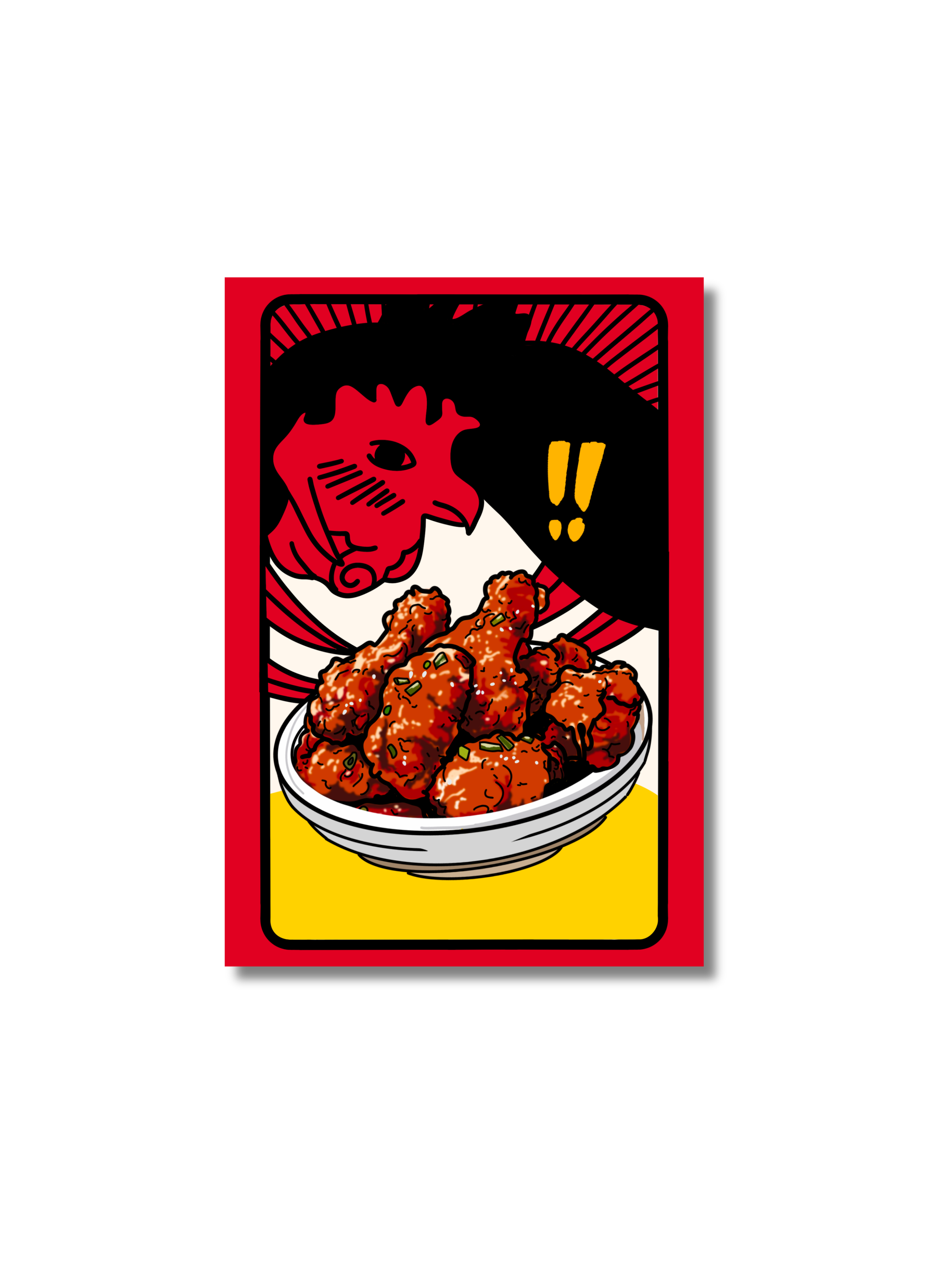 Hwatu Sticker Korean Fried Chicken