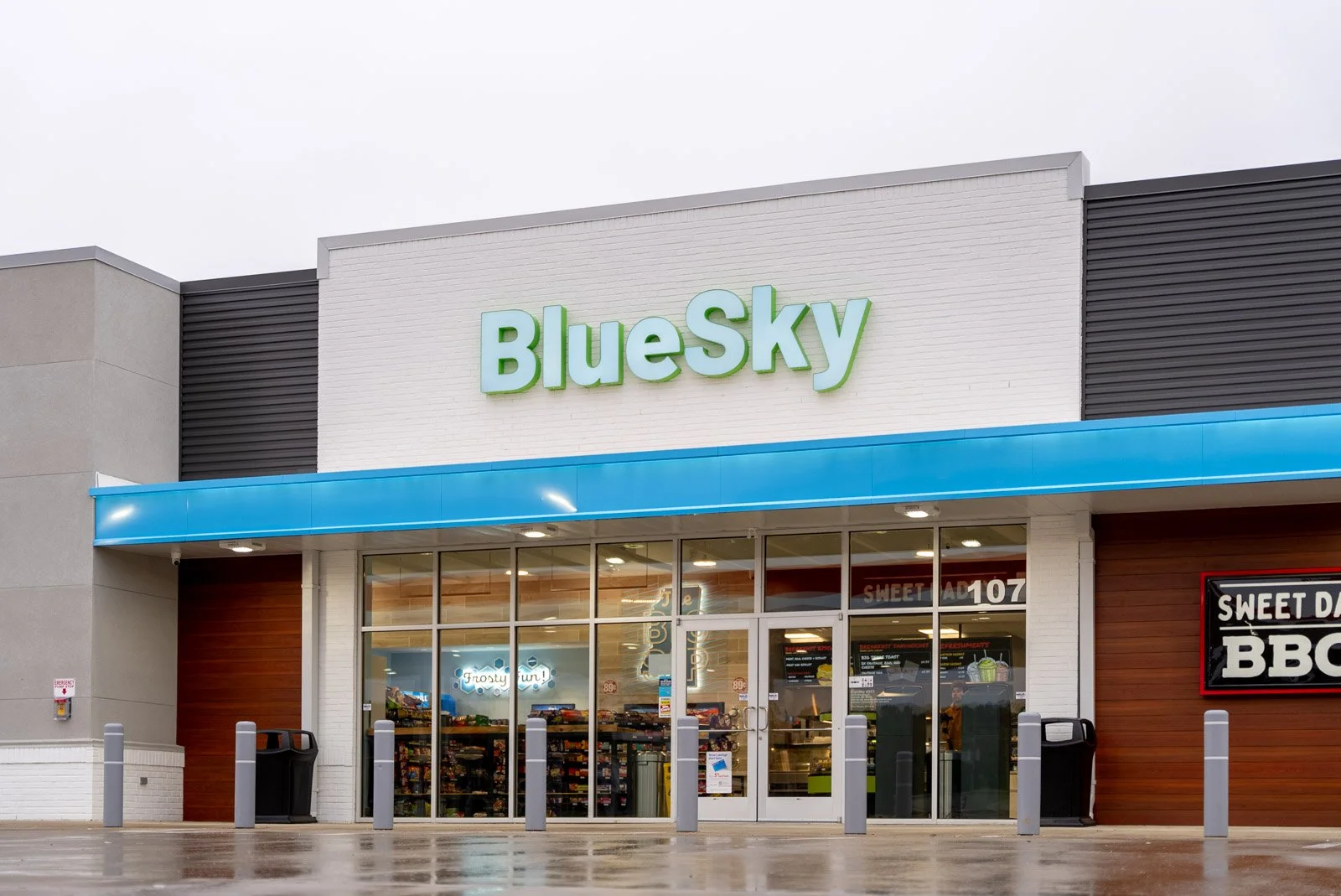 Inside the Construction of the BlueSky Store