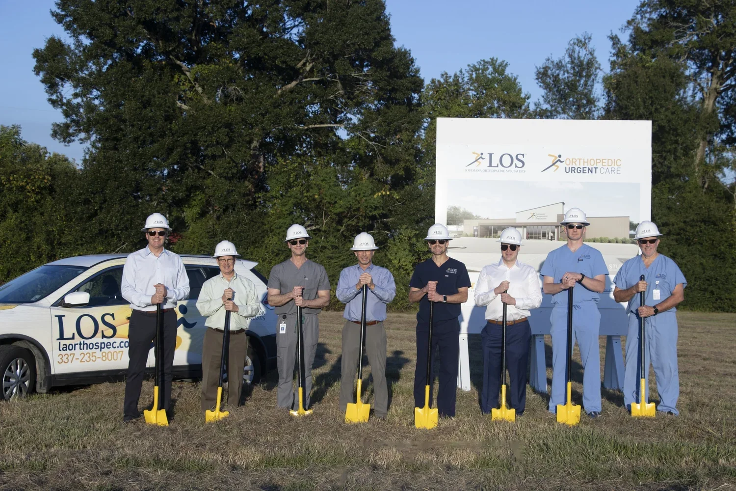Breaking Ground on Better Care: LOS Youngsville New PT &amp; Urgent Care